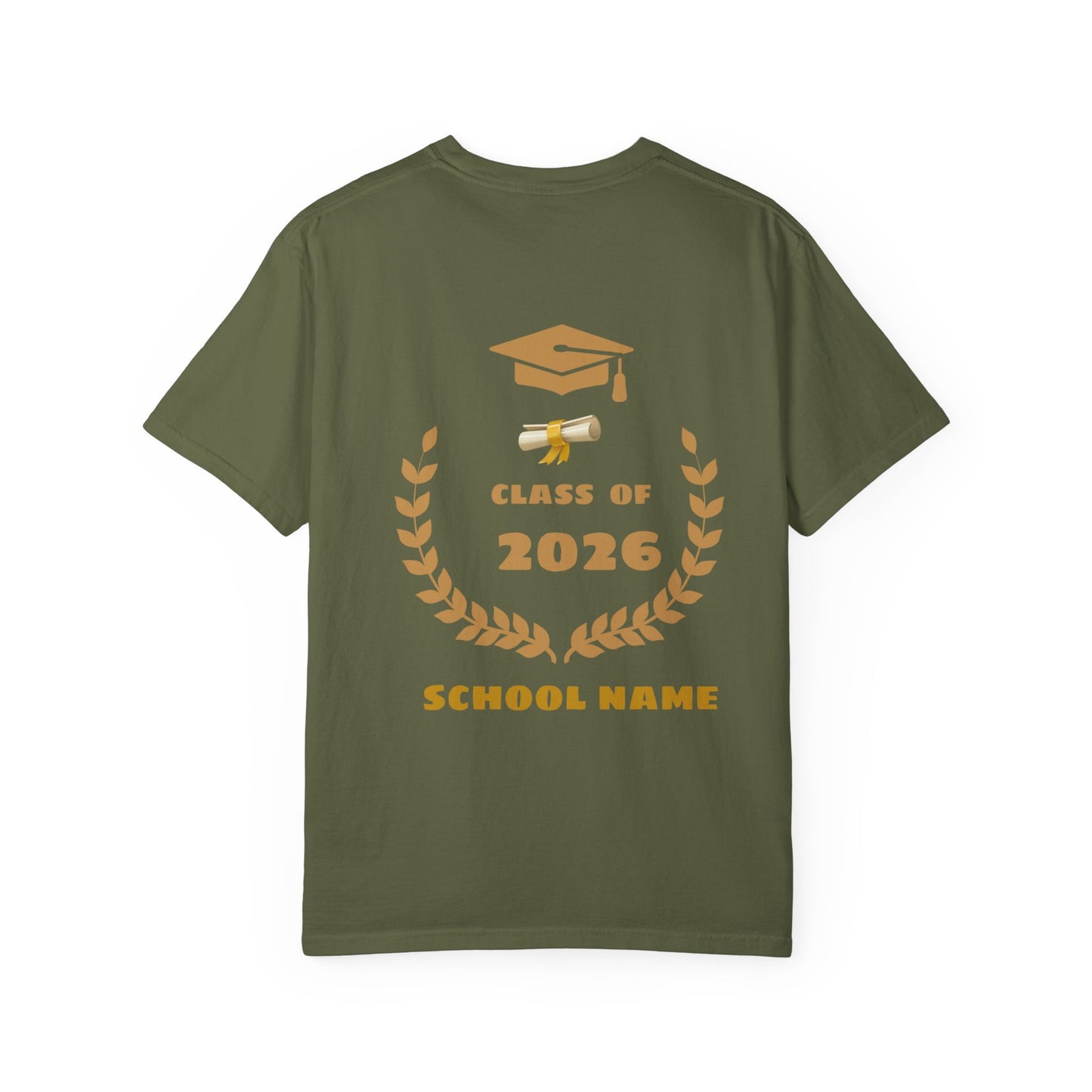 Class of 2026 Graduation T-Shirt, Customizable Graduation Tee, Unisex Gift for Grads, School Spirit Shirt, Celebratory Outfit