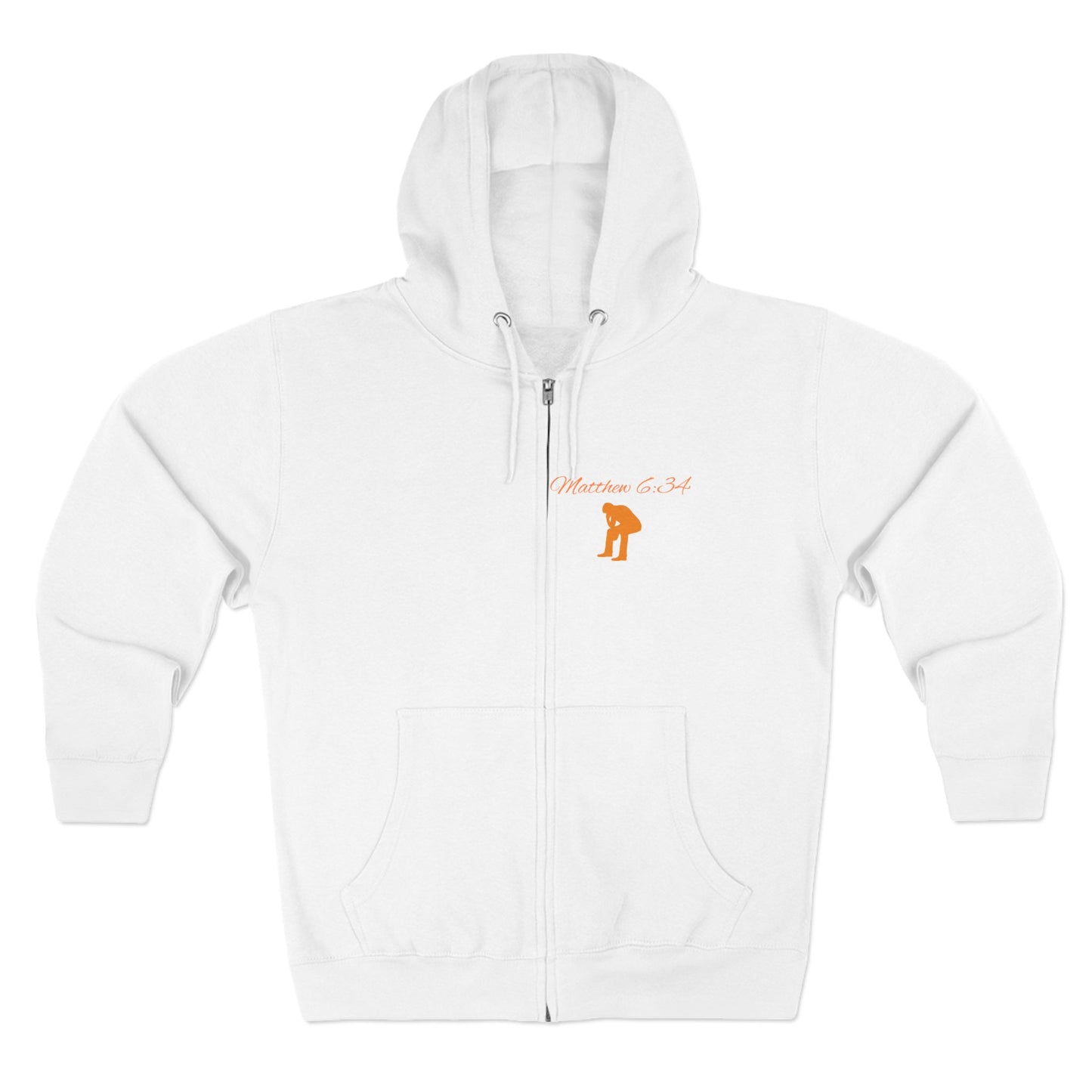 INSPIRATIONAL Quote Unisex ZIP HOODIE - Motivational Fashion for Everyday Wear