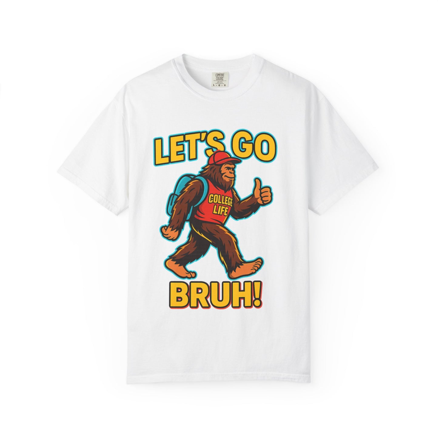 BIGFOOT CURRENT NEON COLLEGE TEES Unisex Garment-Dyed T-shirt