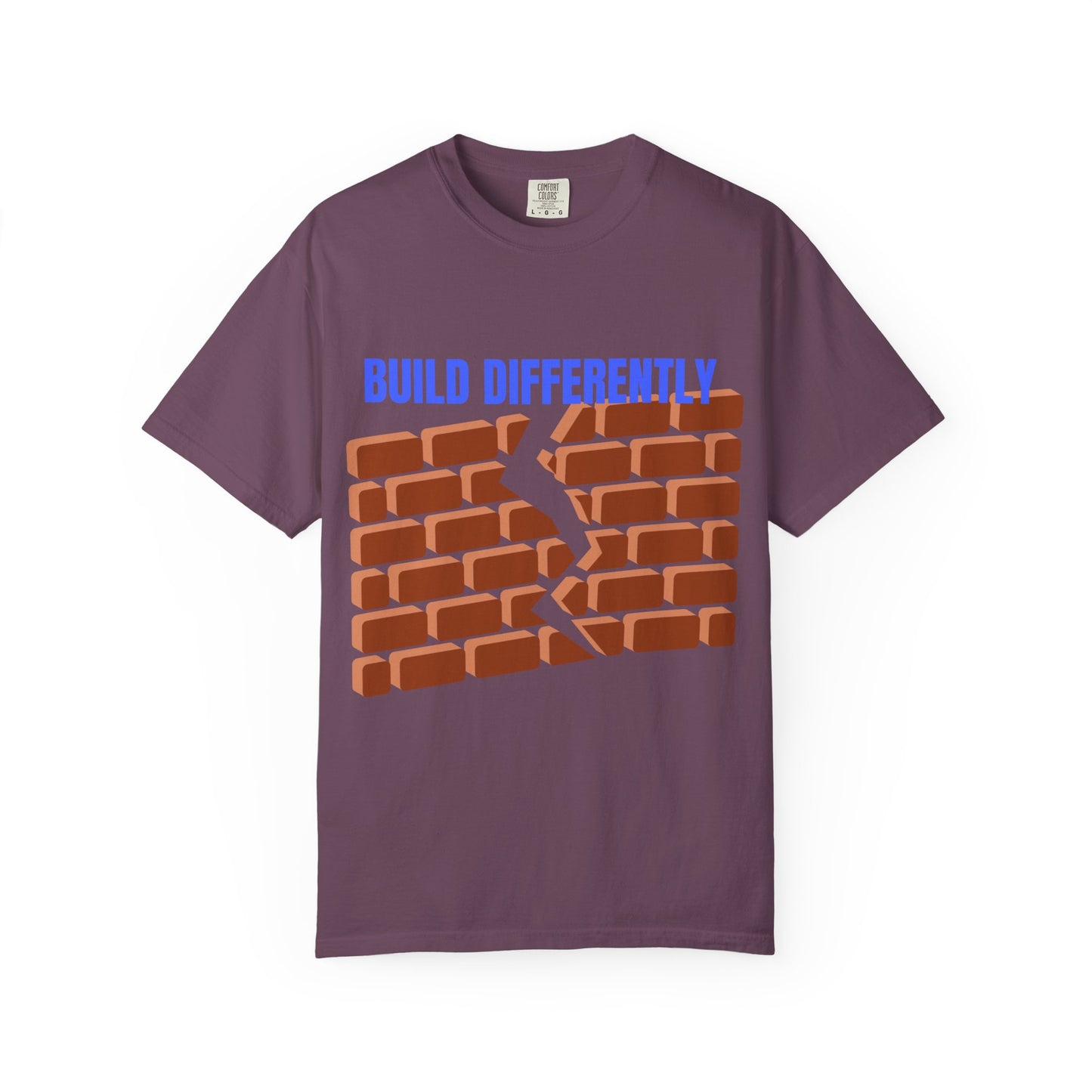 BACK TO SCHOOL UNISEX TSHIRT' BUILT DIFFERENTLY Motivational Shirt, Gift for Creatives, Casual Wear, Art-Inspired Fashion
