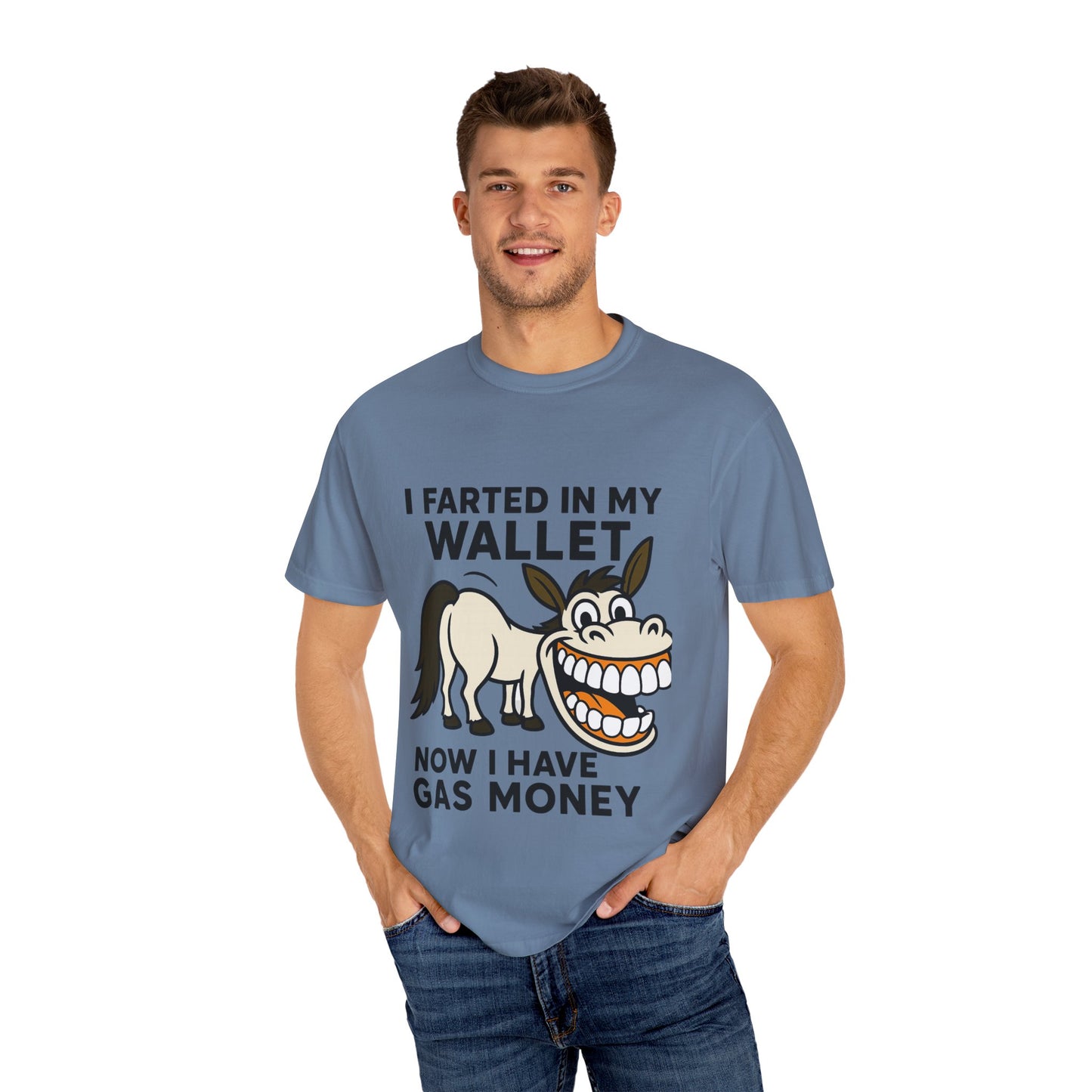 GAS TSHIRT Unisex Garment-Dyed T-shirt