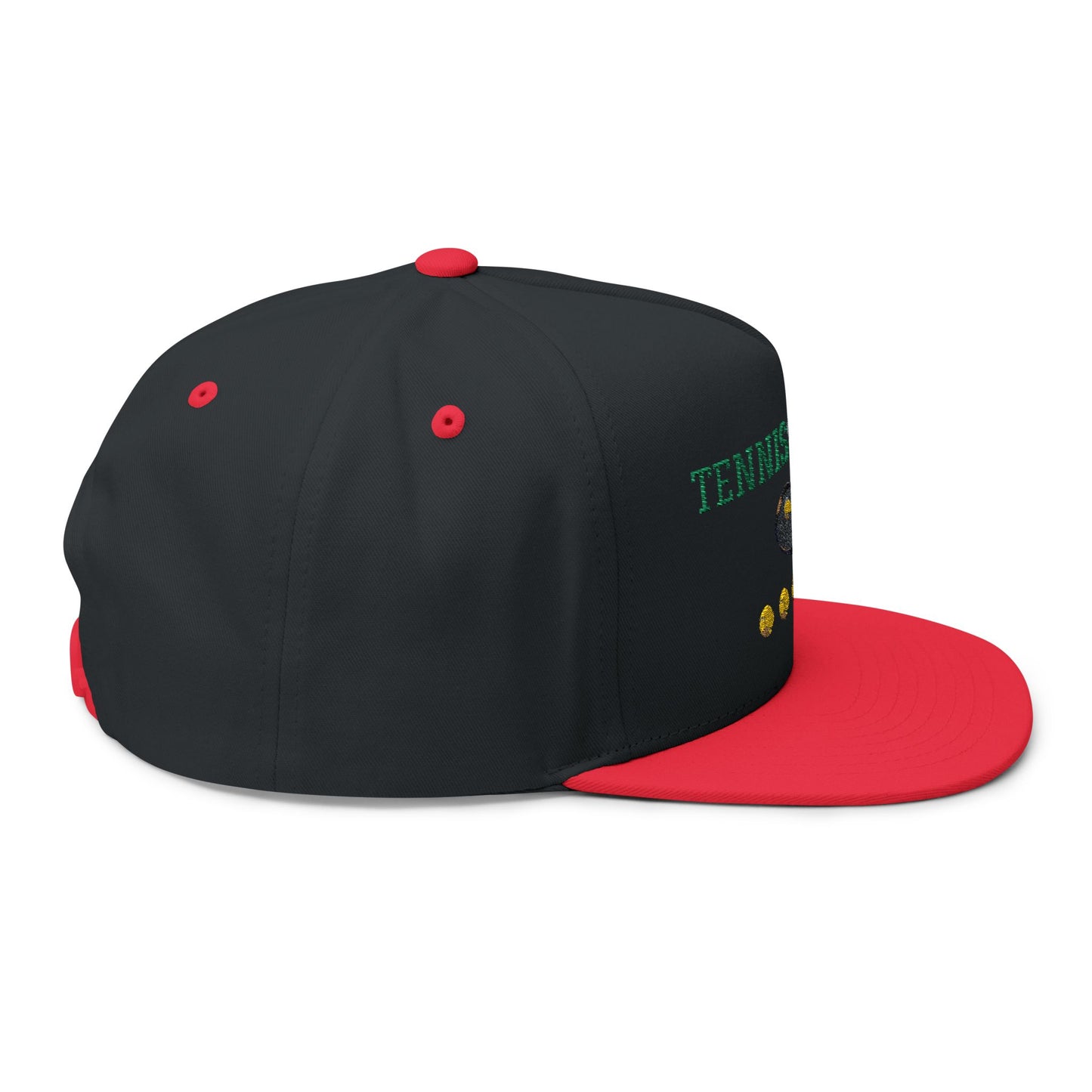 Embroidered Tennis Junkie Flat Bill Cap - Perfect Gift for Tennis Lovers