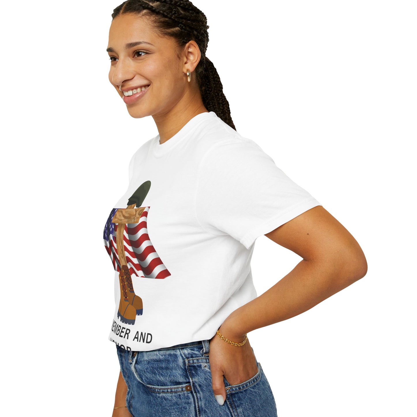 Memorial Day Tribute T-Shirt | Remember and Honor Gift | Unisex Garment-Dyed Top | Patriotic Tee for Veterans, 4th of July, Casual [...]