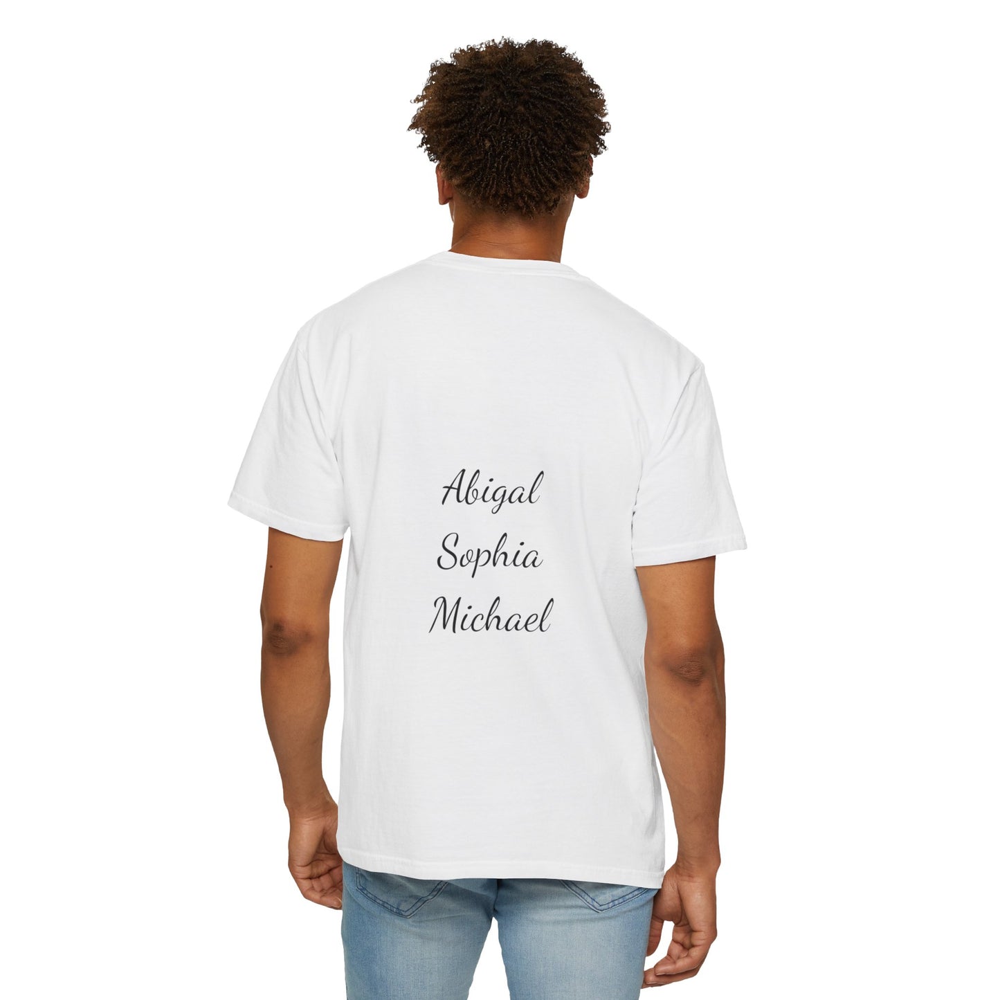 Dad EST - Personalize - Unisex Heavy Cotton Tee