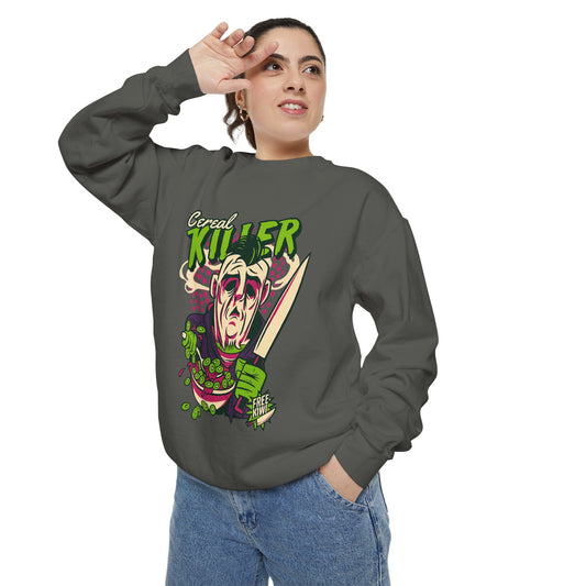 HALLOWEEN SERIAL CERAEL KILLER SWEATSHIRT Unisex Garment-Dyed Sweatshirt