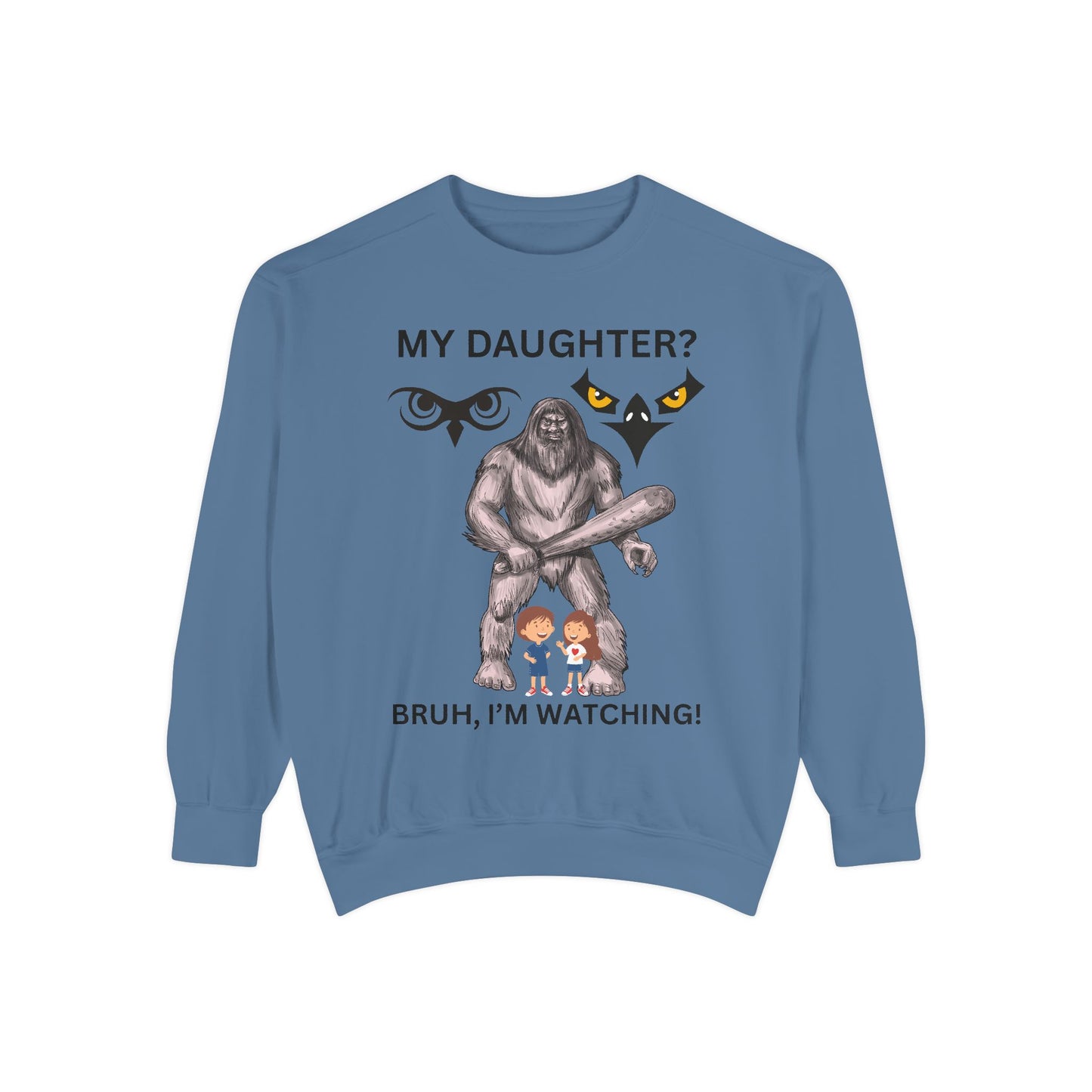BRUH I'M WATCHING! PERSOBRUH, I'M WATCHING PERSONALIZED BACK TO SCHOOL SWEATSHIRT FUNNY Gift for DAUGHTERS  DADS, Unique Family Sweatshirt, Cool Casual Wear, Perfect for [...]