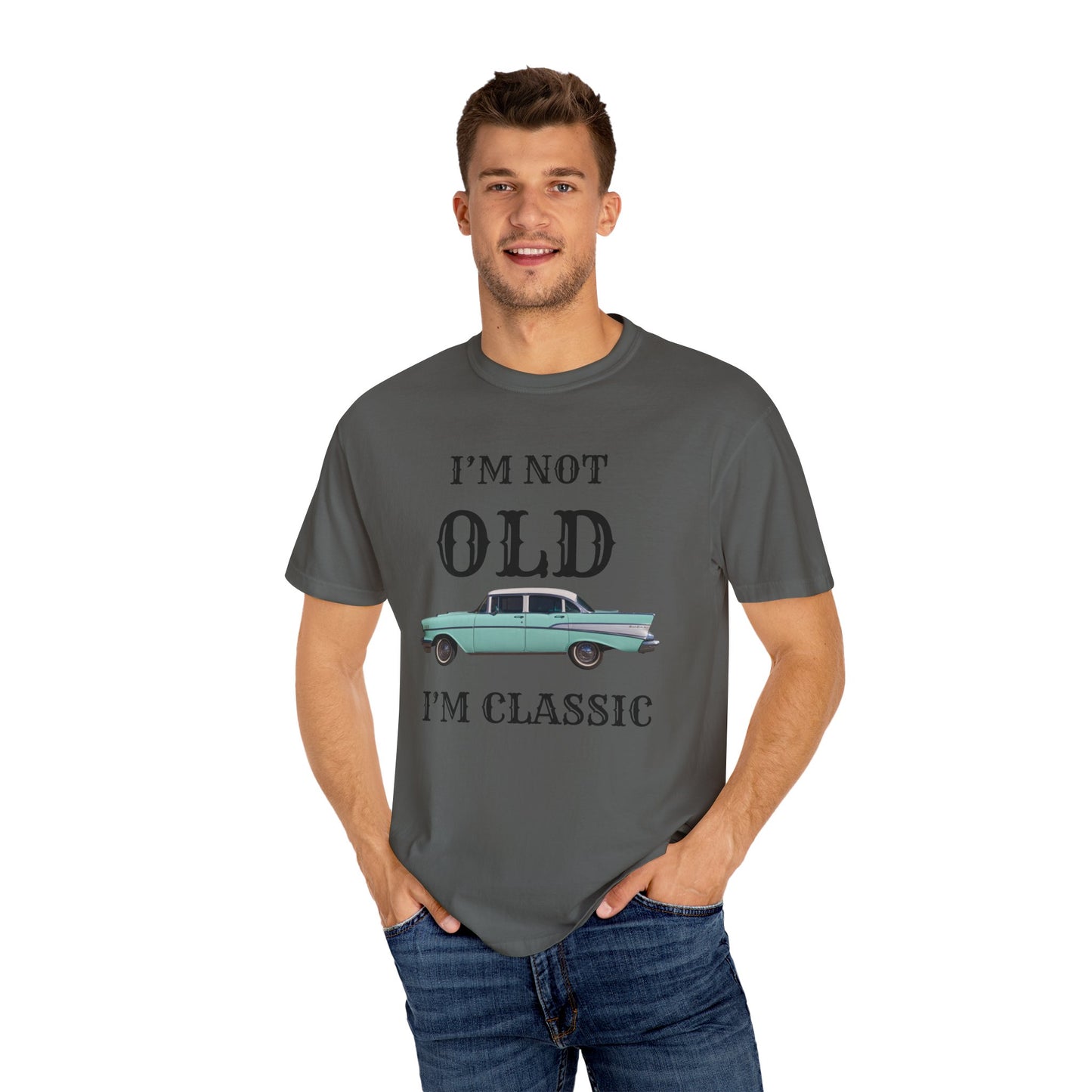 UNISEX VINTAGE CAR TSHIRT | I'm Not Old, I'm Classic | Perfect Gift for Car Lovers, Retro Lovers, Birthdays, Casual Wear