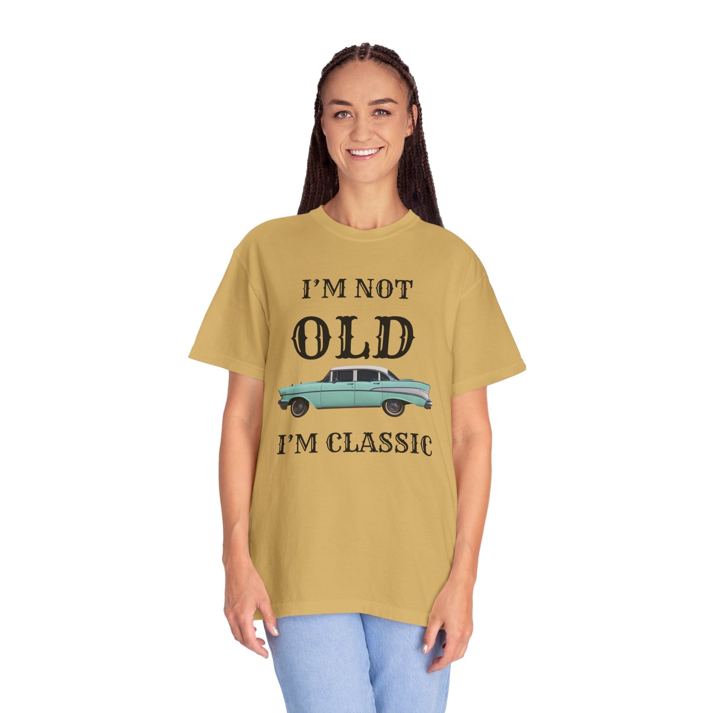 UNISEX VINTAGE CAR TSHIRT | I'm Not Old, I'm Classic | Perfect Gift for Car Lovers, Retro Lovers, Birthdays, Casual Wear