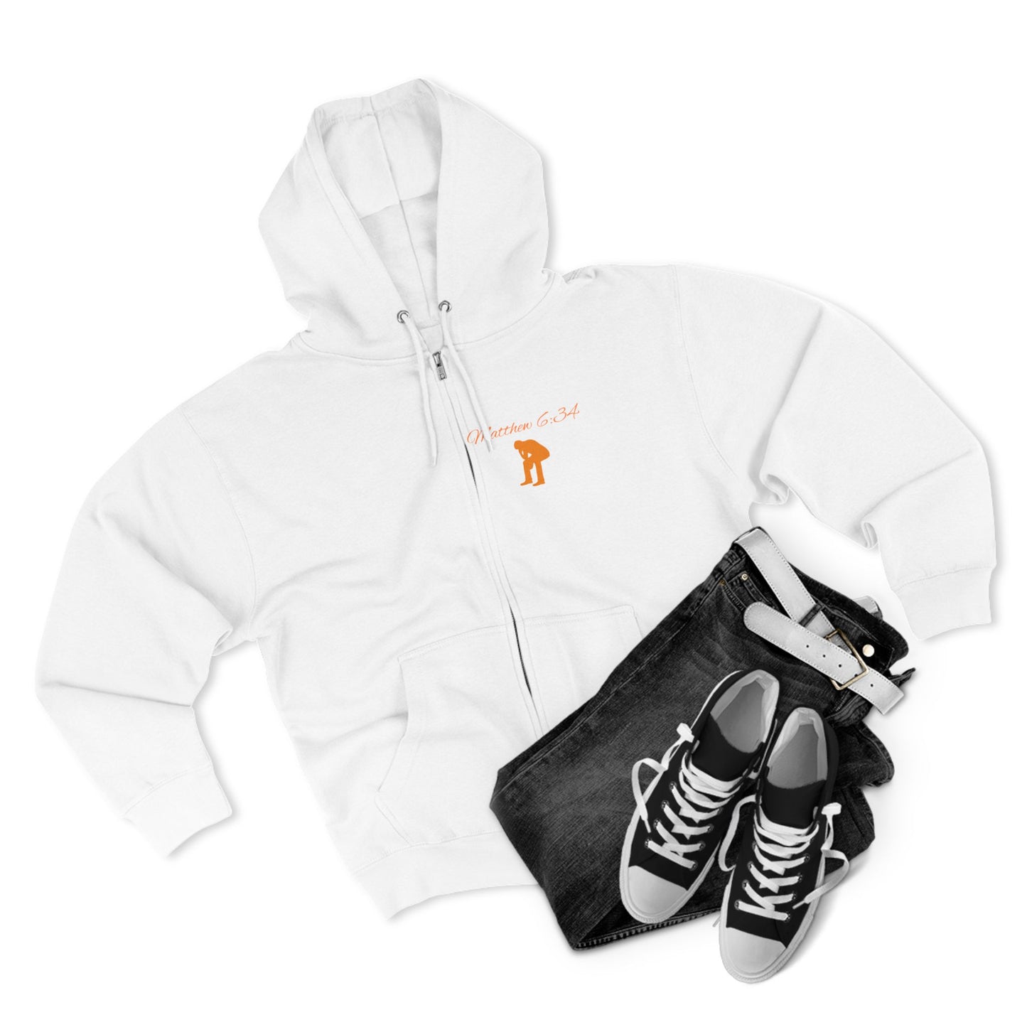 INSPIRATIONAL Quote Unisex ZIP HOODIE - Motivational Fashion for Everyday Wear