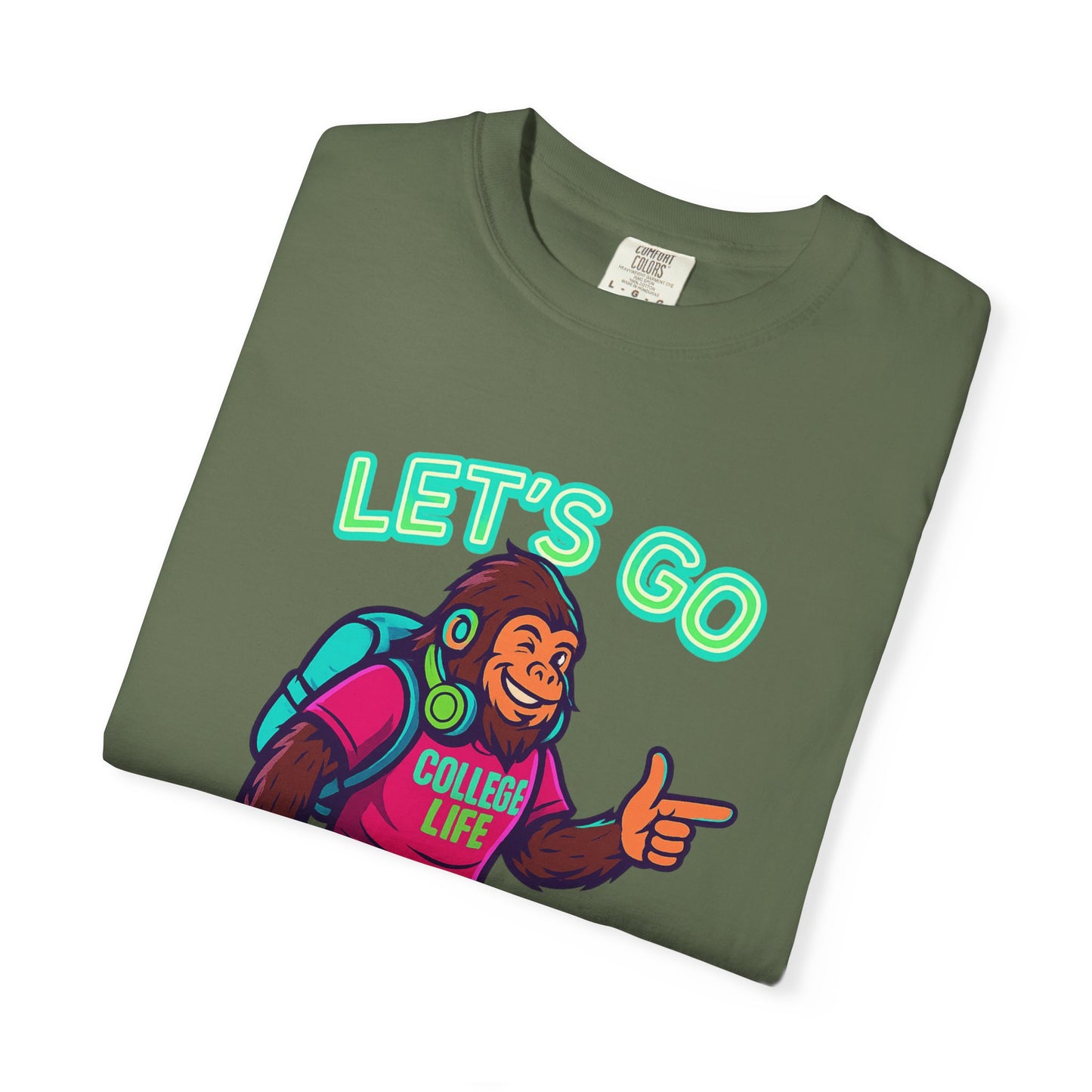 BIGFOOT CURRENT COLLEGE TEE Unisex Garment-Dyed T-shirt