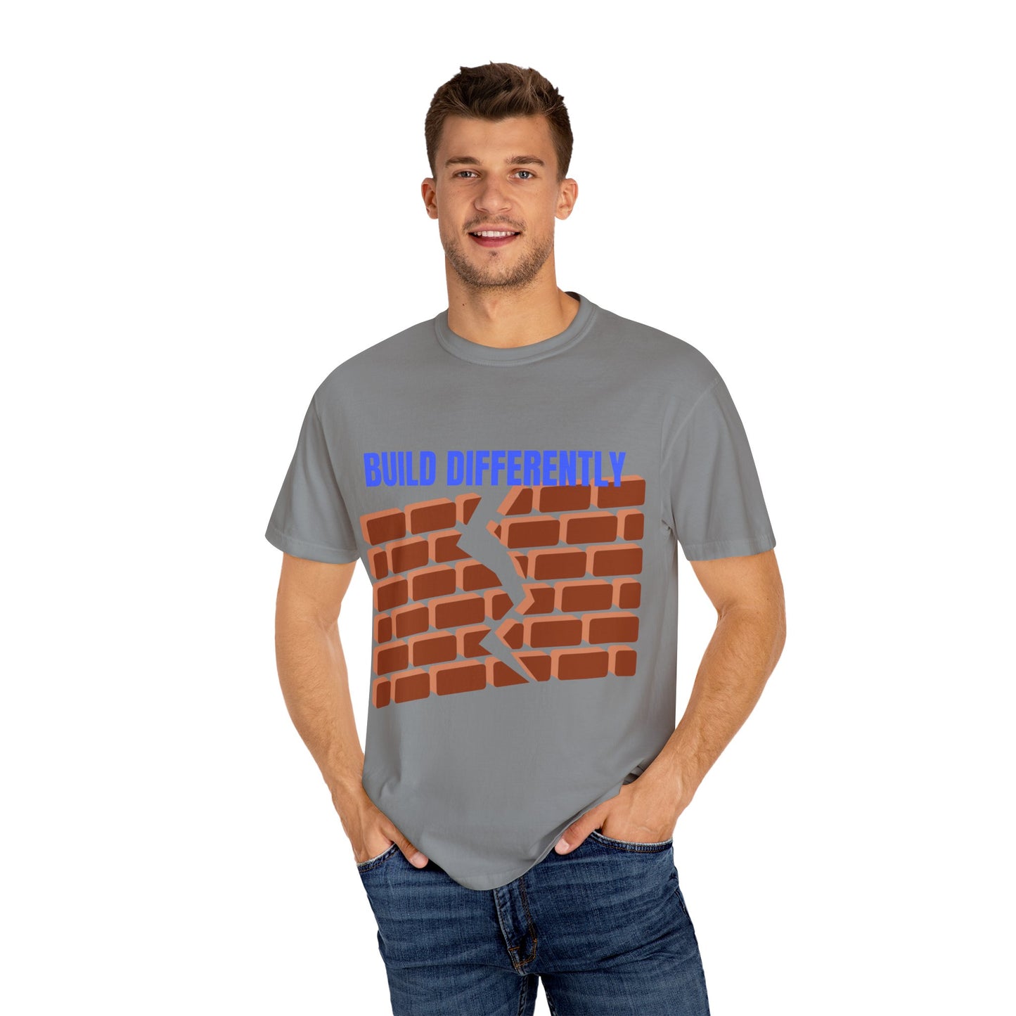 BACK TO SCHOOL UNISEX TSHIRT' BUILT DIFFERENTLY Motivational Shirt, Gift for Creatives, Casual Wear, Art-Inspired Fashion