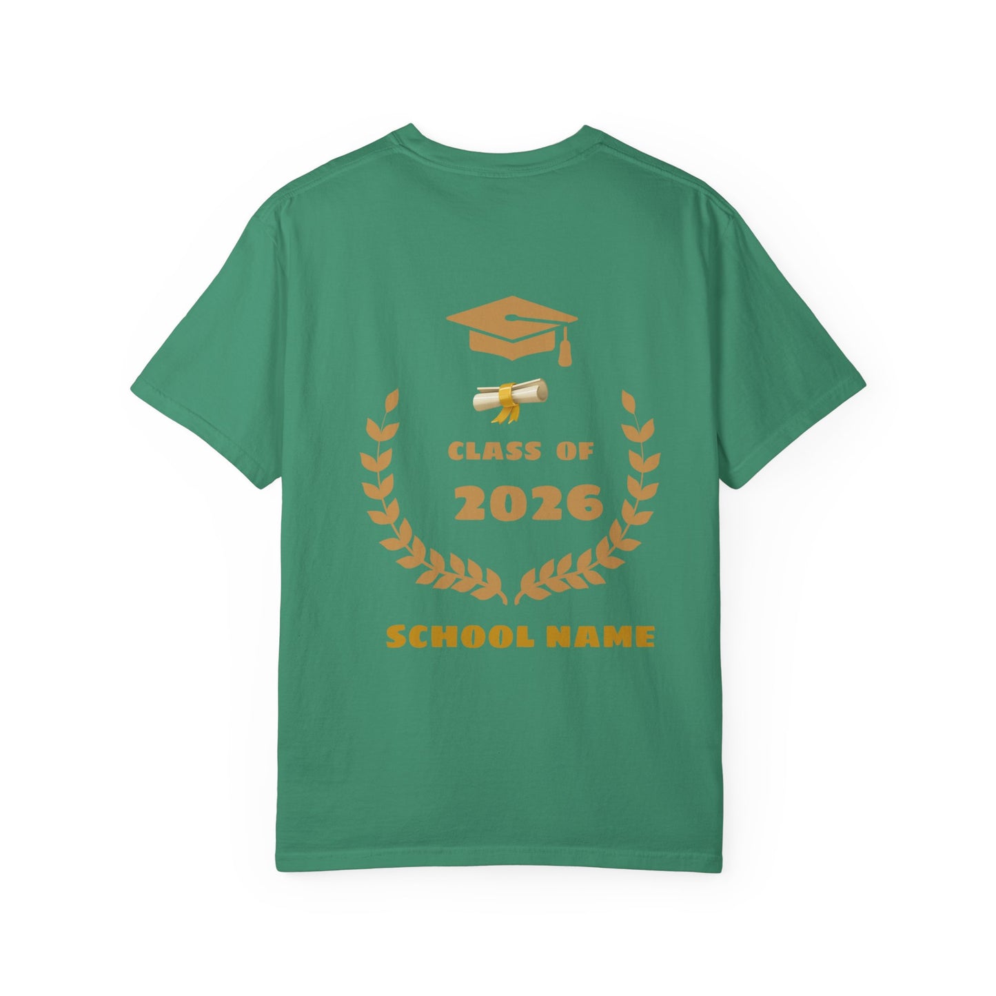 Class of 2026 Graduation T-Shirt, Customizable Graduation Tee, Unisex Gift for Grads, School Spirit Shirt, Celebratory Outfit