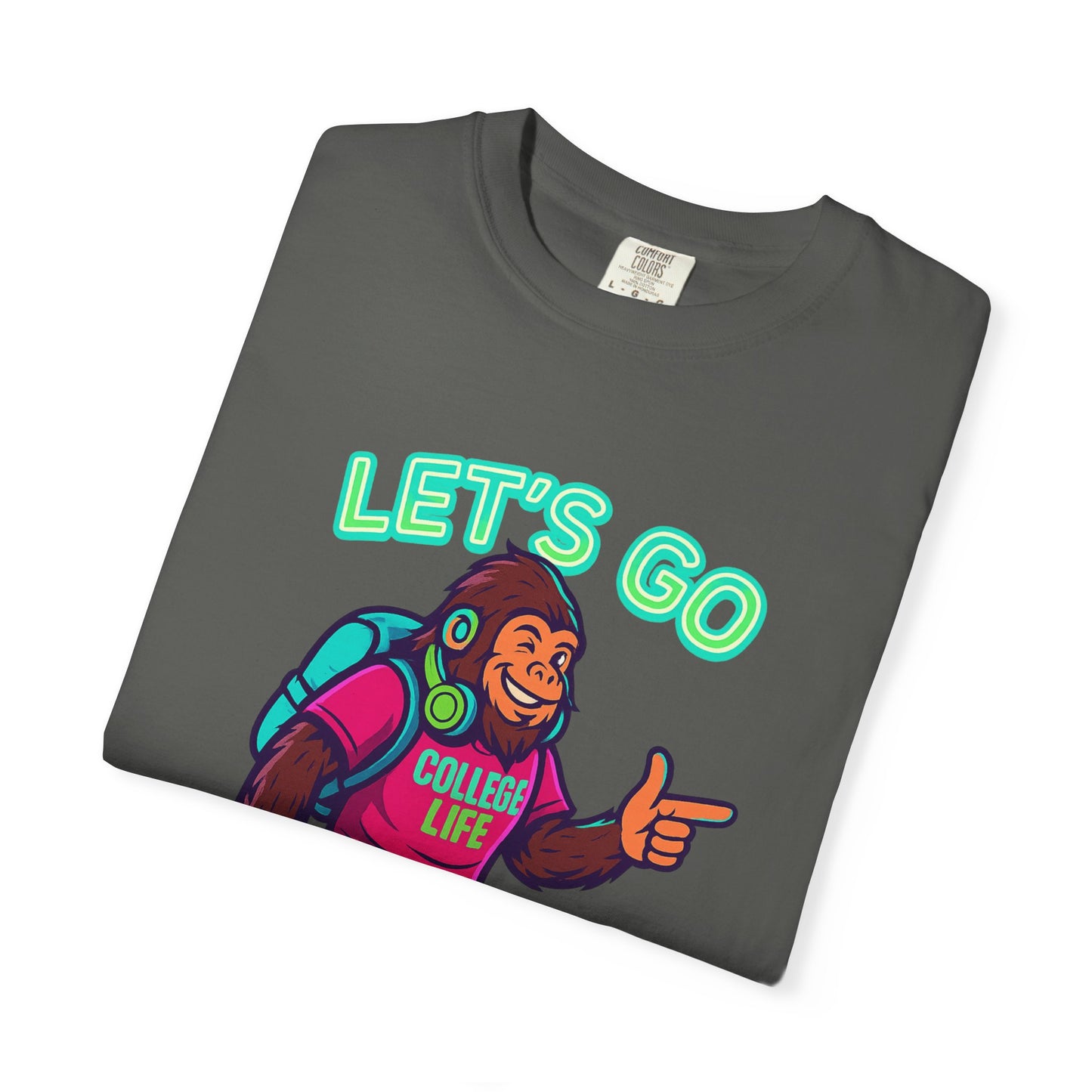 BIGFOOT CURRENT COLLEGE TEE Unisex Garment-Dyed T-shirt