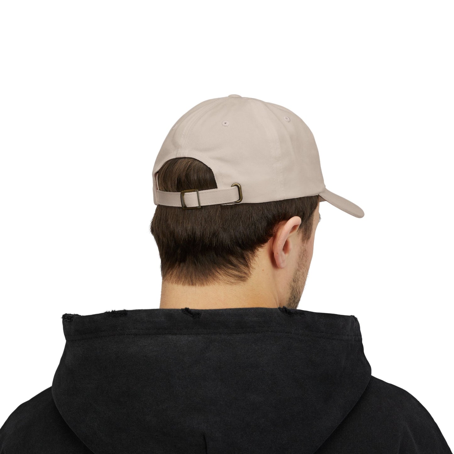 Custom Dog Picture Classic Dad Cap - Stylish White Hat for Pet Lovers