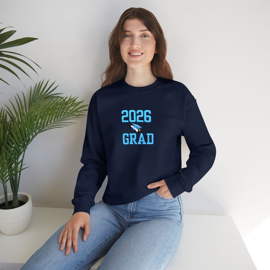 2026 EMBROID GRAD CREW SWEATSHIRT UNISEX Comfortable Unisex Sweatshirt for Graduates, Perfect Gift for Graduation, Class of 2026, College [...]