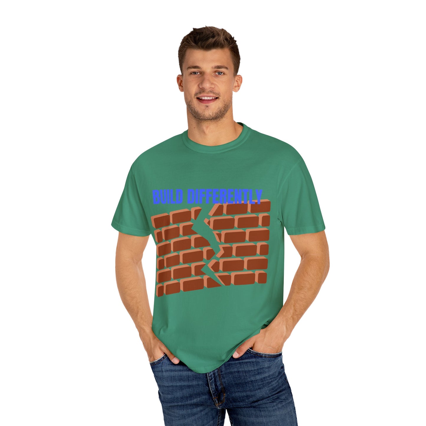 BACK TO SCHOOL UNISEX TSHIRT' BUILT DIFFERENTLY Motivational Shirt, Gift for Creatives, Casual Wear, Art-Inspired Fashion