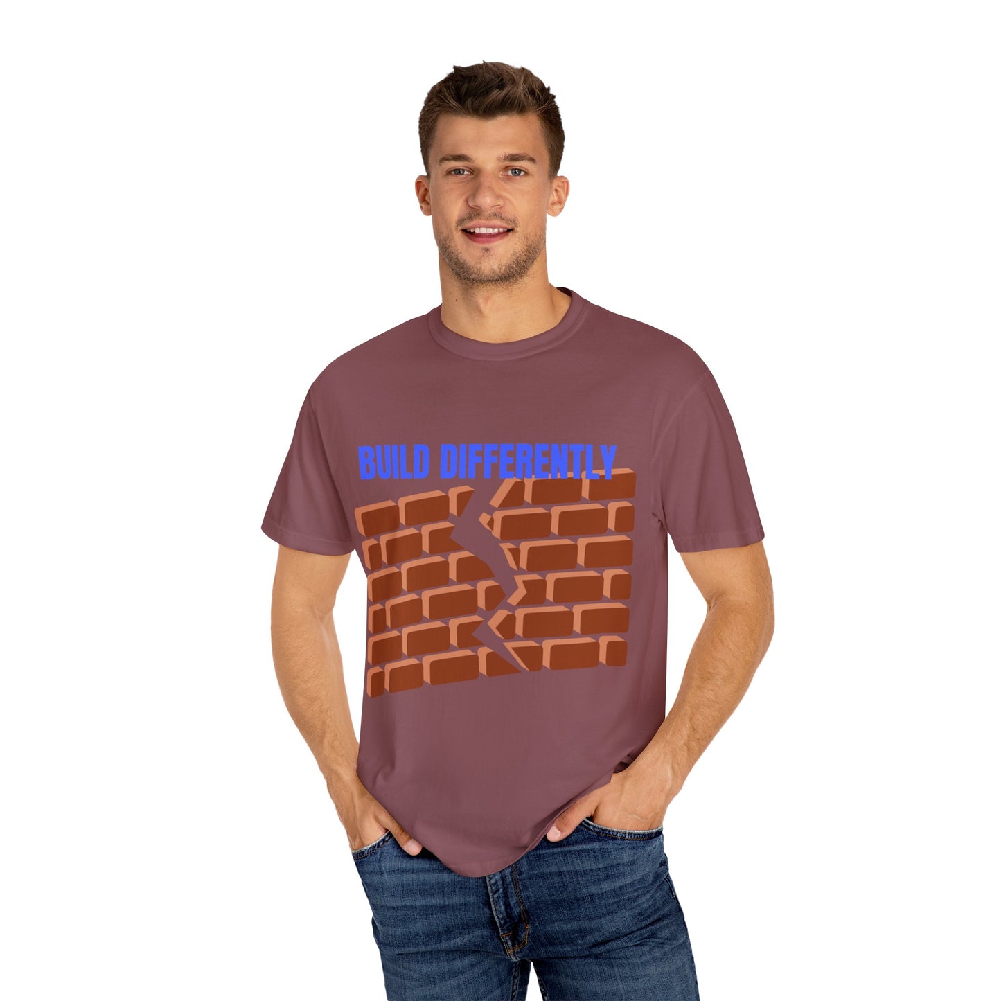 BACK TO SCHOOL UNISEX TSHIRT' BUILT DIFFERENTLY Motivational Shirt, Gift for Creatives, Casual Wear, Art-Inspired Fashion