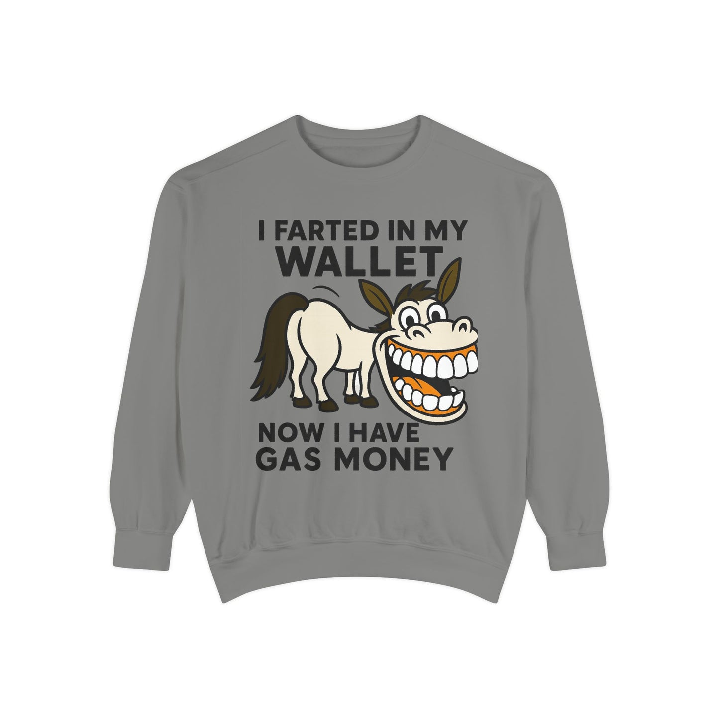 GAS COLLEGE SWEATSHIRT Unisex Garment-Dyed Sweatshirt