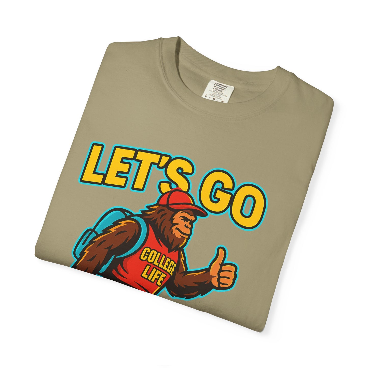 BIGFOOT CURRENT NEON COLLEGE TEES Unisex Garment-Dyed T-shirt