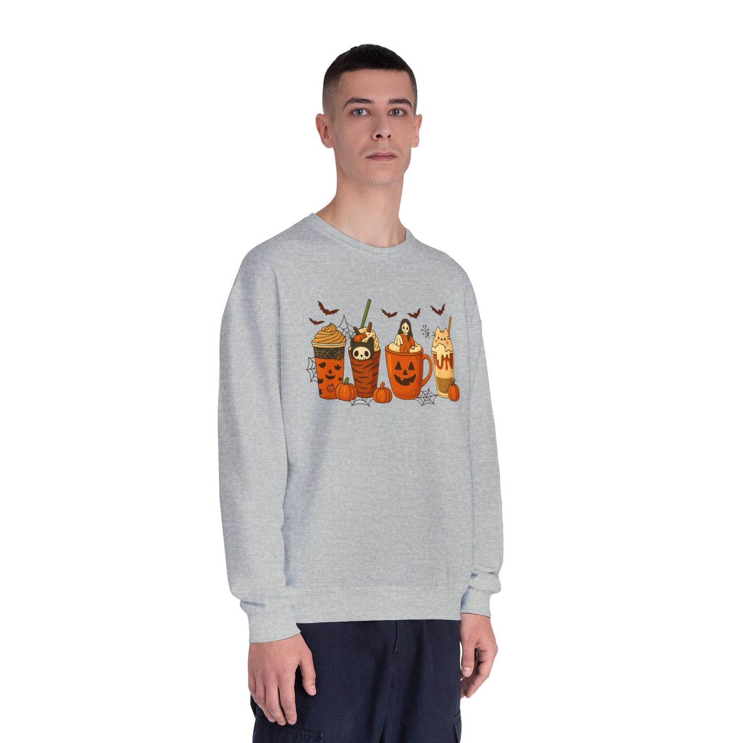 HALLOWEEN WITCHES DRINK SWEATSHIRT Unisex NuBlend® Crewneck Sweatshirt