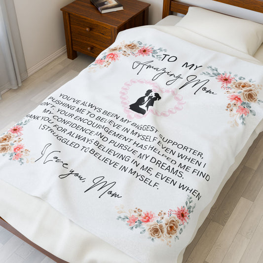 for Amazing  Mom  Blanket