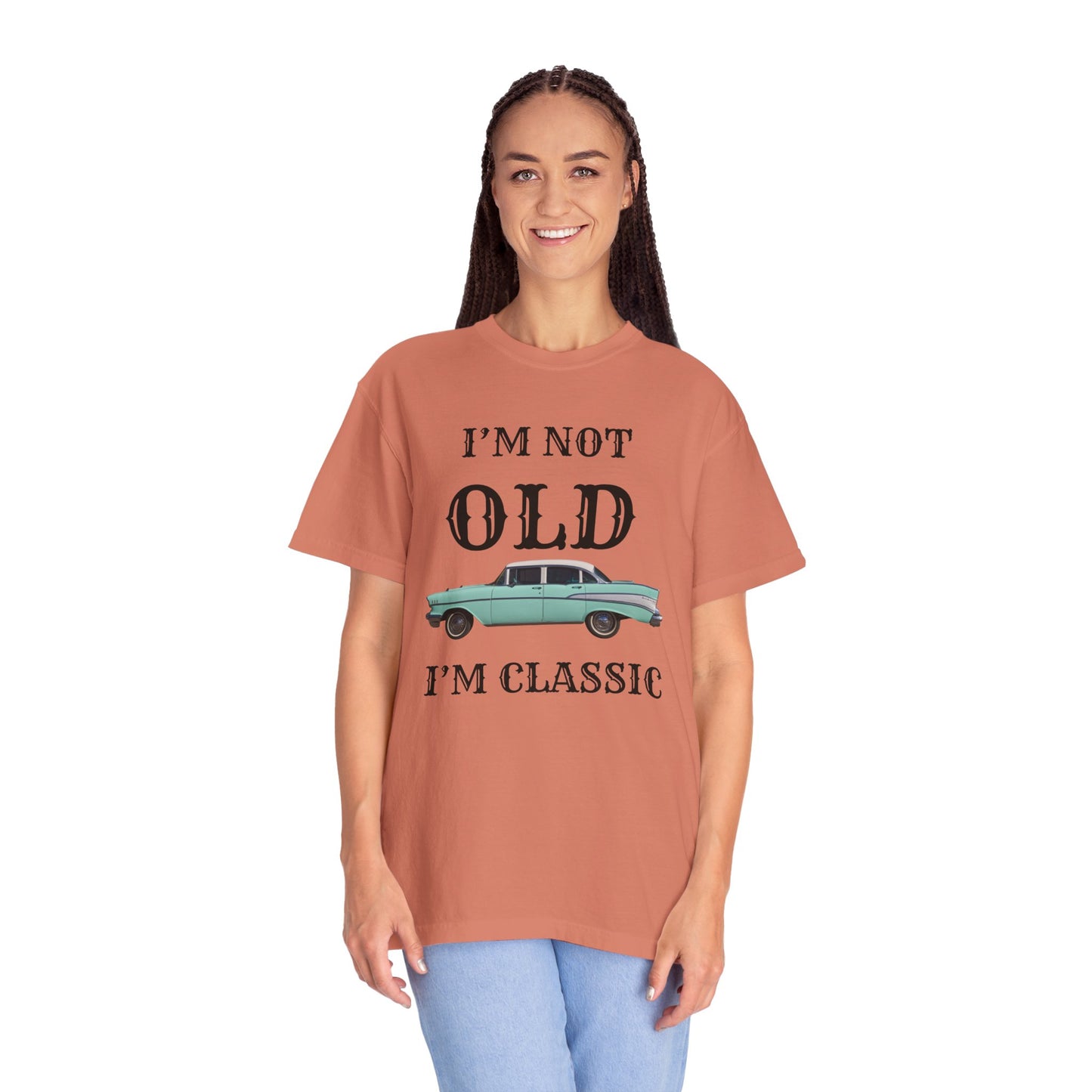 UNISEX VINTAGE CAR TSHIRT | I'm Not Old, I'm Classic | Perfect Gift for Car Lovers, Retro Lovers, Birthdays, Casual Wear