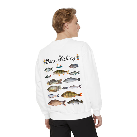 Gone Fishing Unisex Sweatshirt - Comfort for Anglers