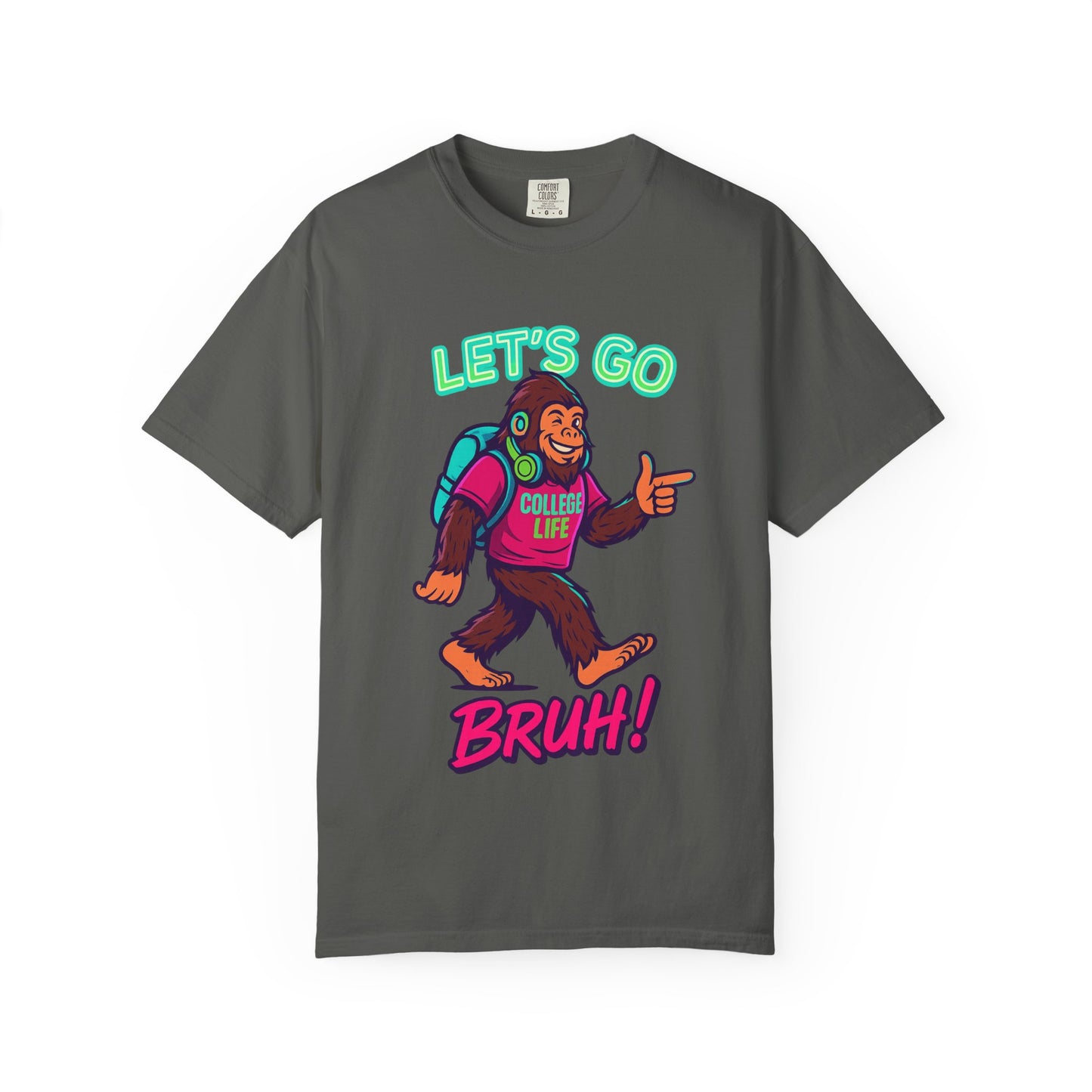 BIGFOOT CURRENT COLLEGE TEE Unisex Garment-Dyed T-shirt