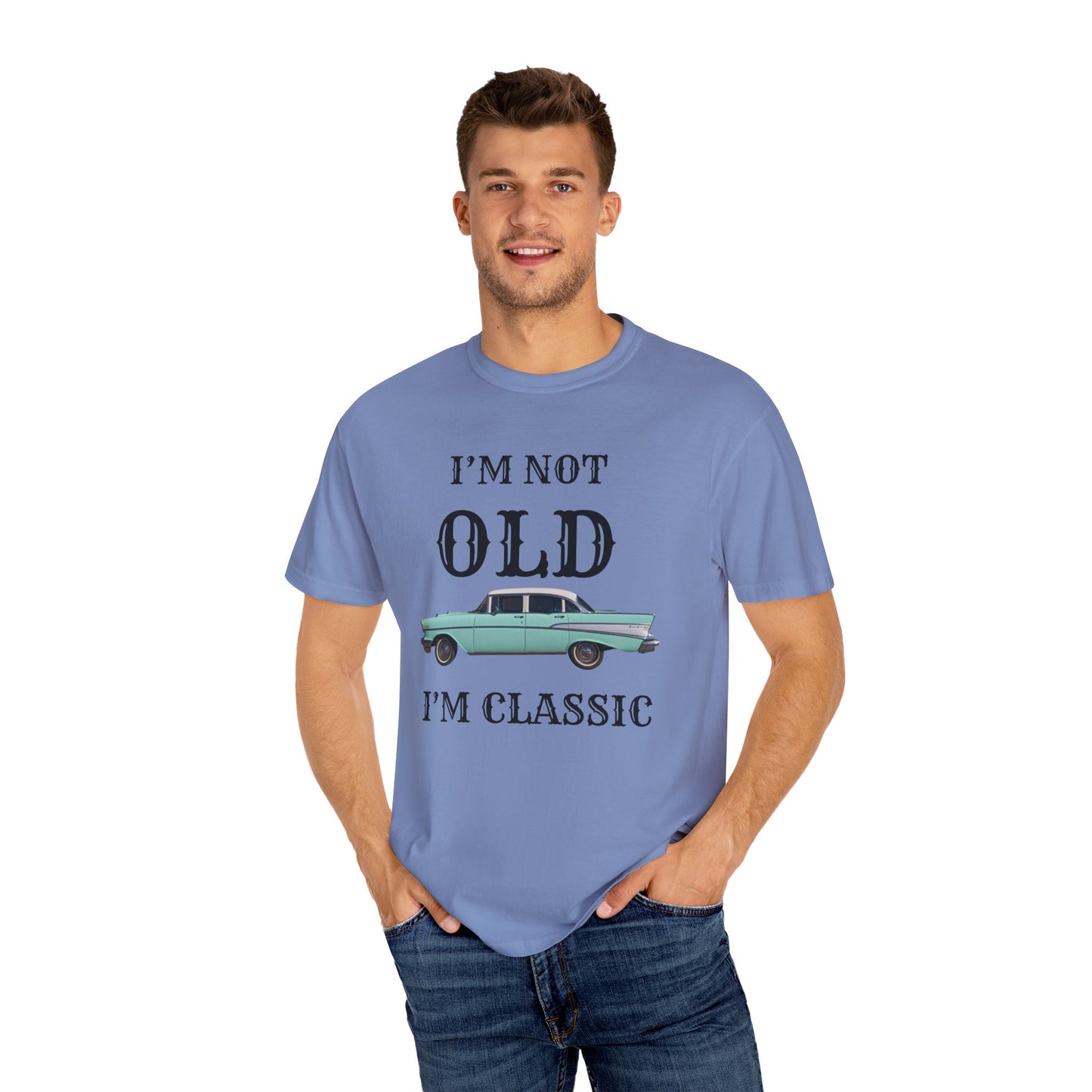 UNISEX VINTAGE CAR TSHIRT | I'm Not Old, I'm Classic | Perfect Gift for Car Lovers, Retro Lovers, Birthdays, Casual Wear