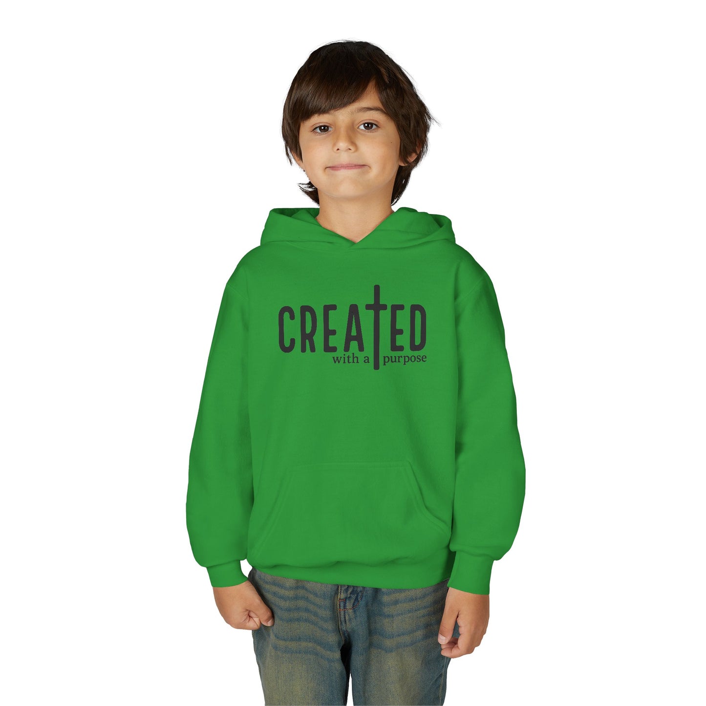 Youth Heavy Blend Hooded Sweatshirt