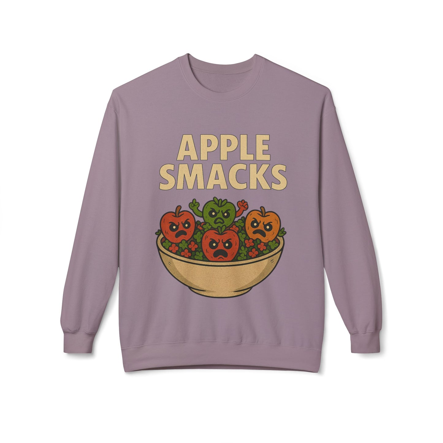 NEW APPLE SMACKS HALLOWEEN SWEATSHIRTS Unisex Midweight Softstyle Fleece Crewneck Sweatshirt