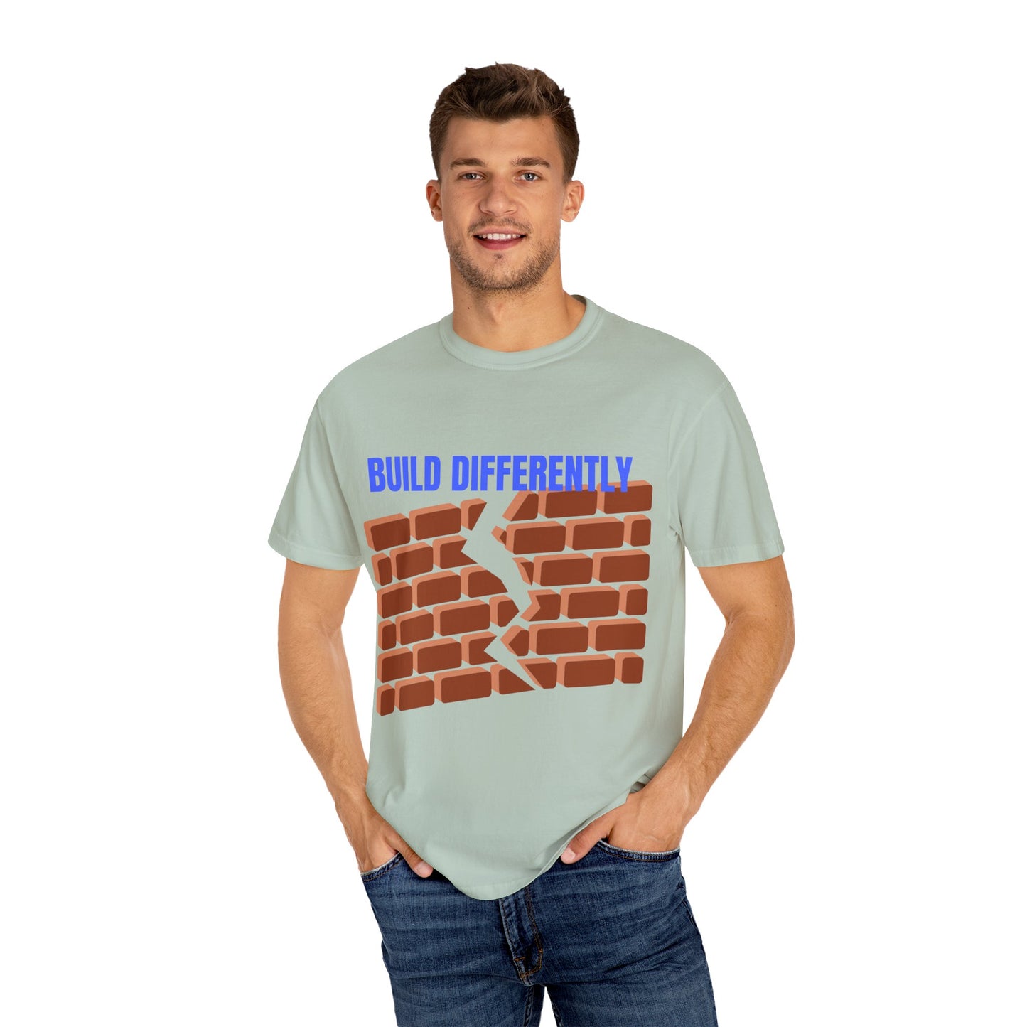 BACK TO SCHOOL UNISEX TSHIRT' BUILT DIFFERENTLY Motivational Shirt, Gift for Creatives, Casual Wear, Art-Inspired Fashion