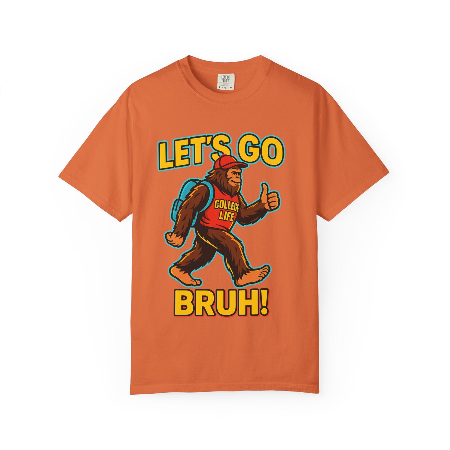 BIGFOOT CURRENT NEON COLLEGE TEES Unisex Garment-Dyed T-shirt