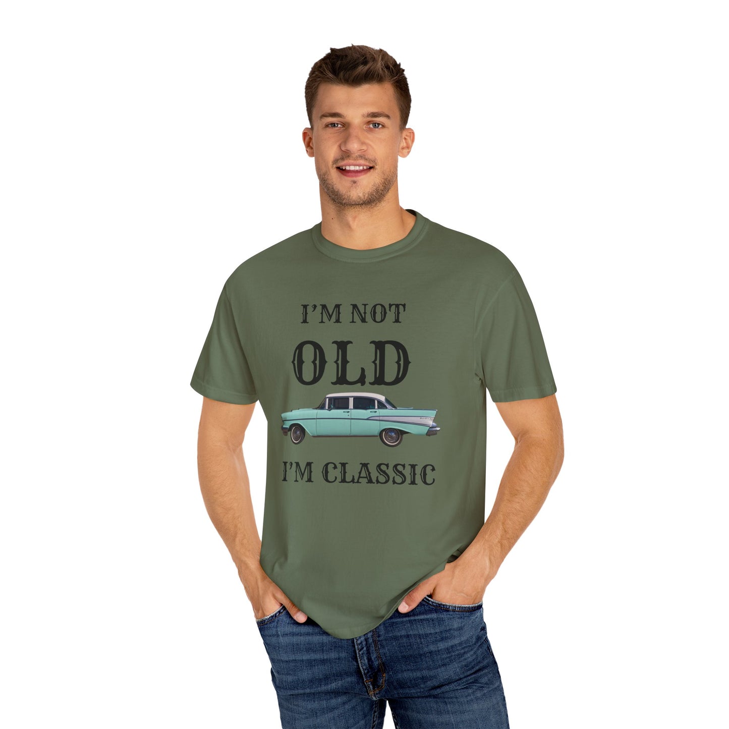 UNISEX VINTAGE CAR TSHIRT | I'm Not Old, I'm Classic | Perfect Gift for Car Lovers, Retro Lovers, Birthdays, Casual Wear