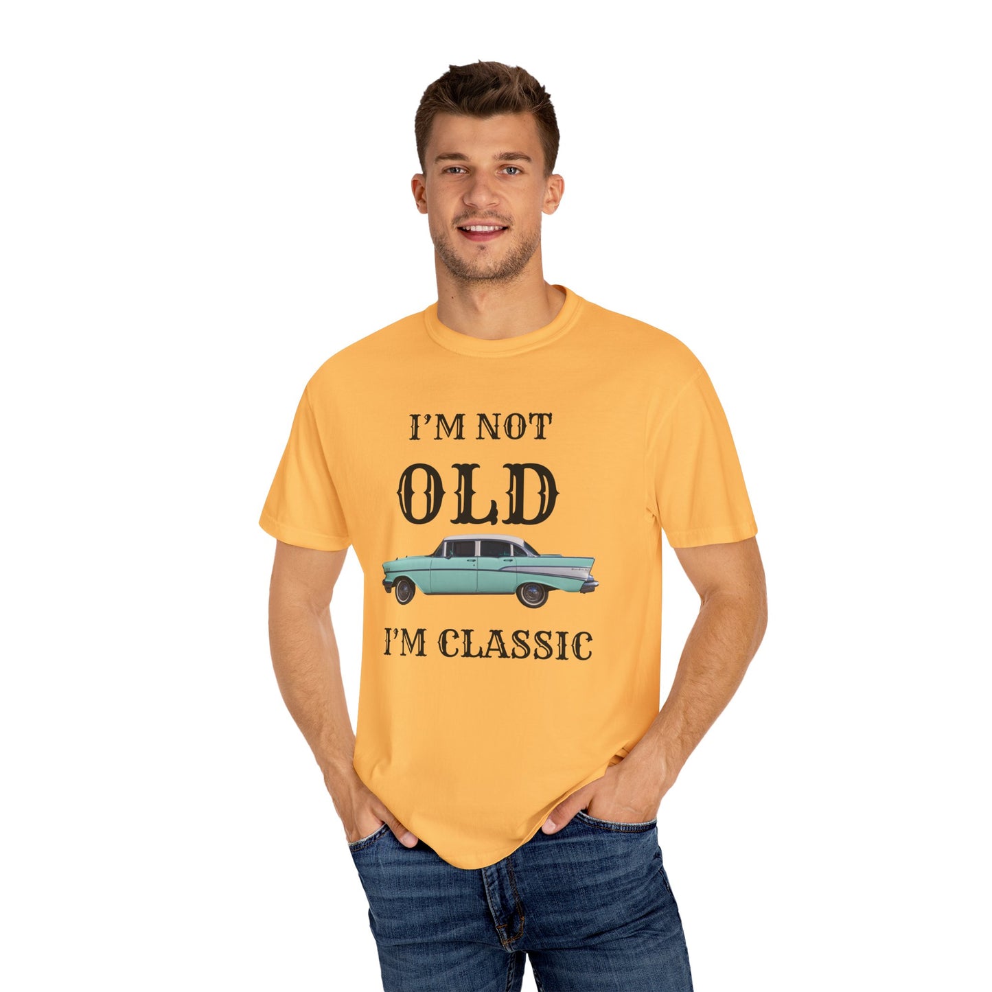 UNISEX VINTAGE CAR TSHIRT | I'm Not Old, I'm Classic | Perfect Gift for Car Lovers, Retro Lovers, Birthdays, Casual Wear