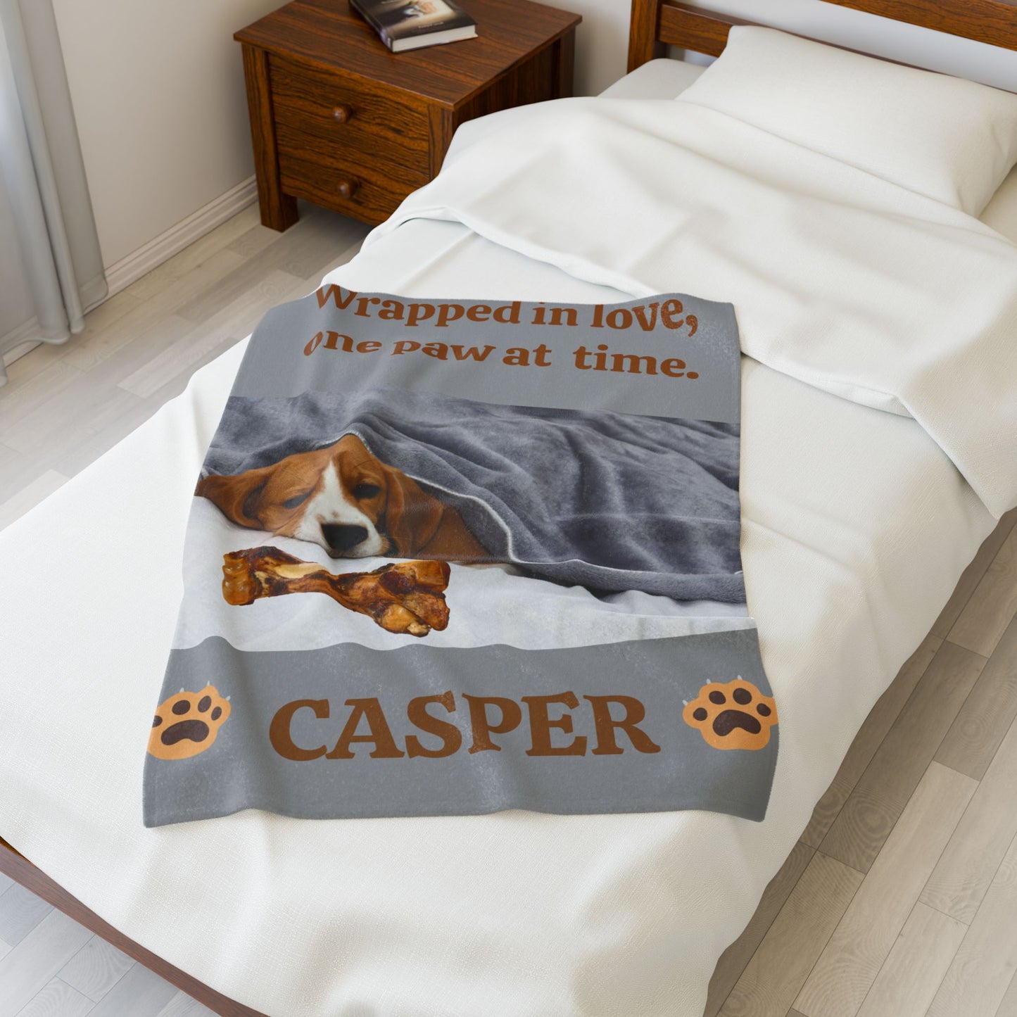 MY DOGGIE BLANKET Velveteen Plush Blanket (Placeholder Do Not Publish)
