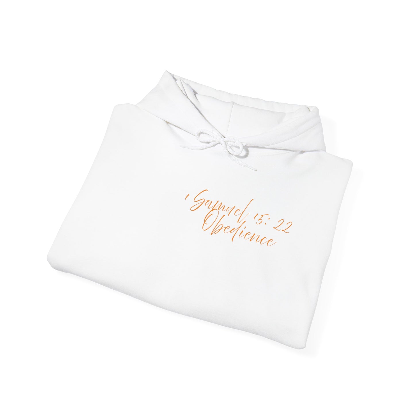 INSPIRATIONAL UNISEX HOODIE - 'Obedience' & 'Sacrifice' Quotes