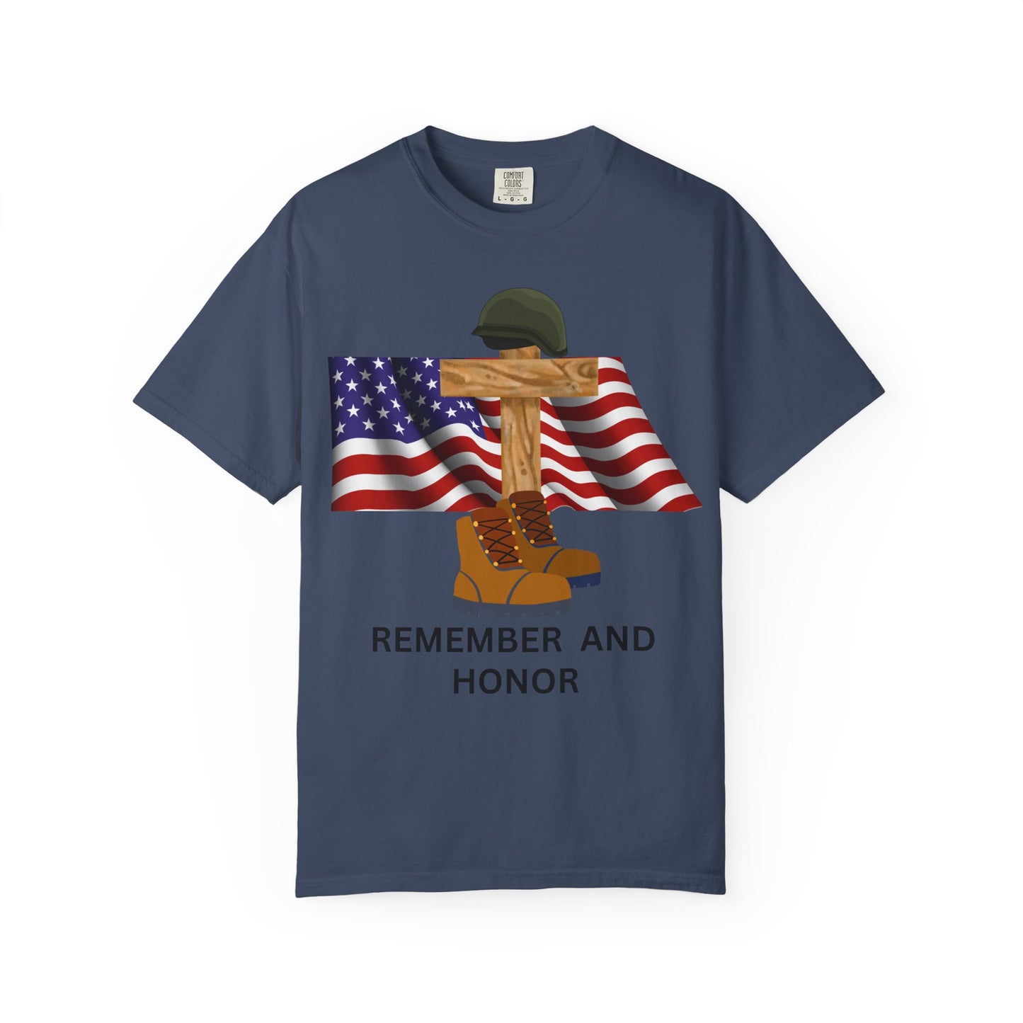 Memorial Day Tribute T-Shirt | Remember and Honor Gift | Unisex Garment-Dyed Top | Patriotic Tee for Veterans, 4th of July, Casual [...]