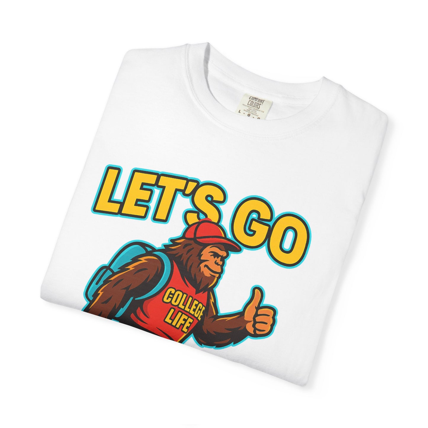 BIGFOOT CURRENT NEON COLLEGE TEES Unisex Garment-Dyed T-shirt