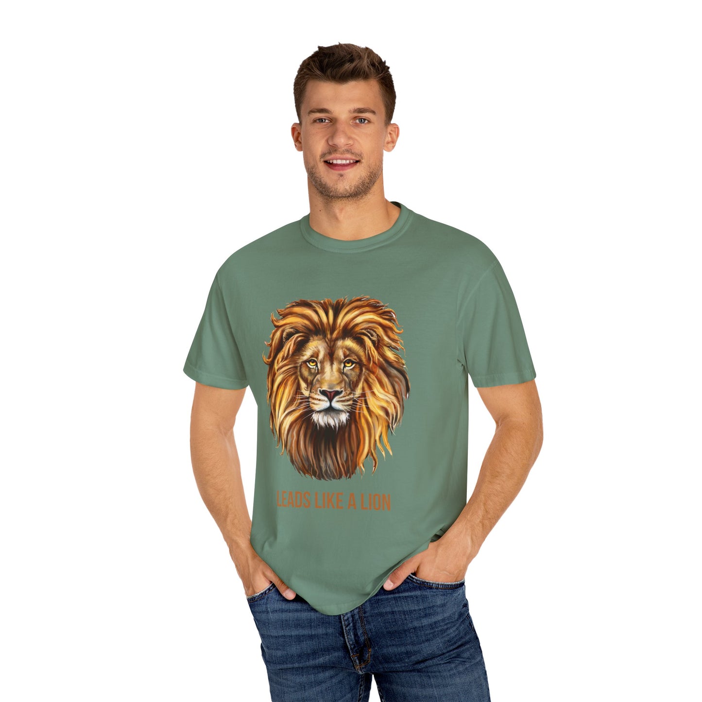 BACK TO SCHOOL FEARLESS LION TSHIRT INSPIRATIONAL Tee, Gift for Animal Lovers, Motivational Shirt, Casual Wear Top