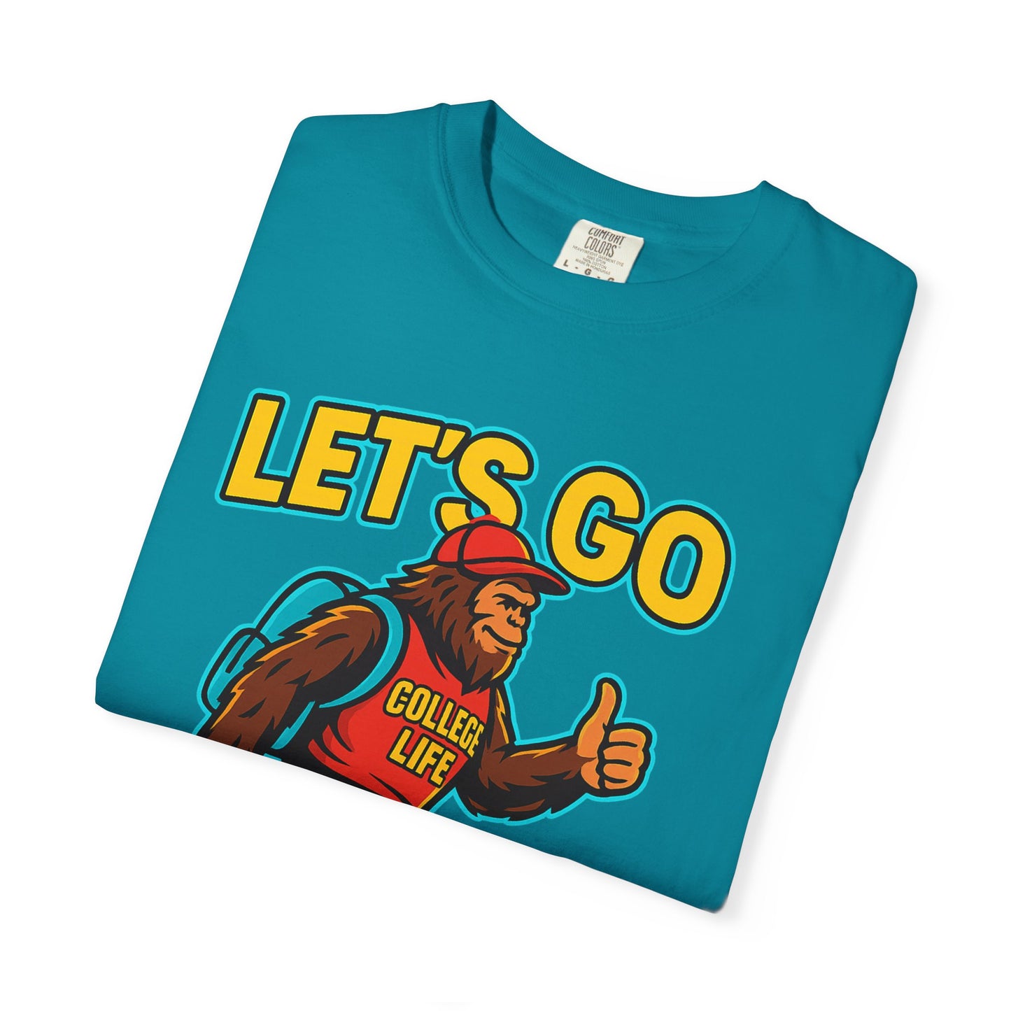 BIGFOOT CURRENT NEON COLLEGE TEES Unisex Garment-Dyed T-shirt