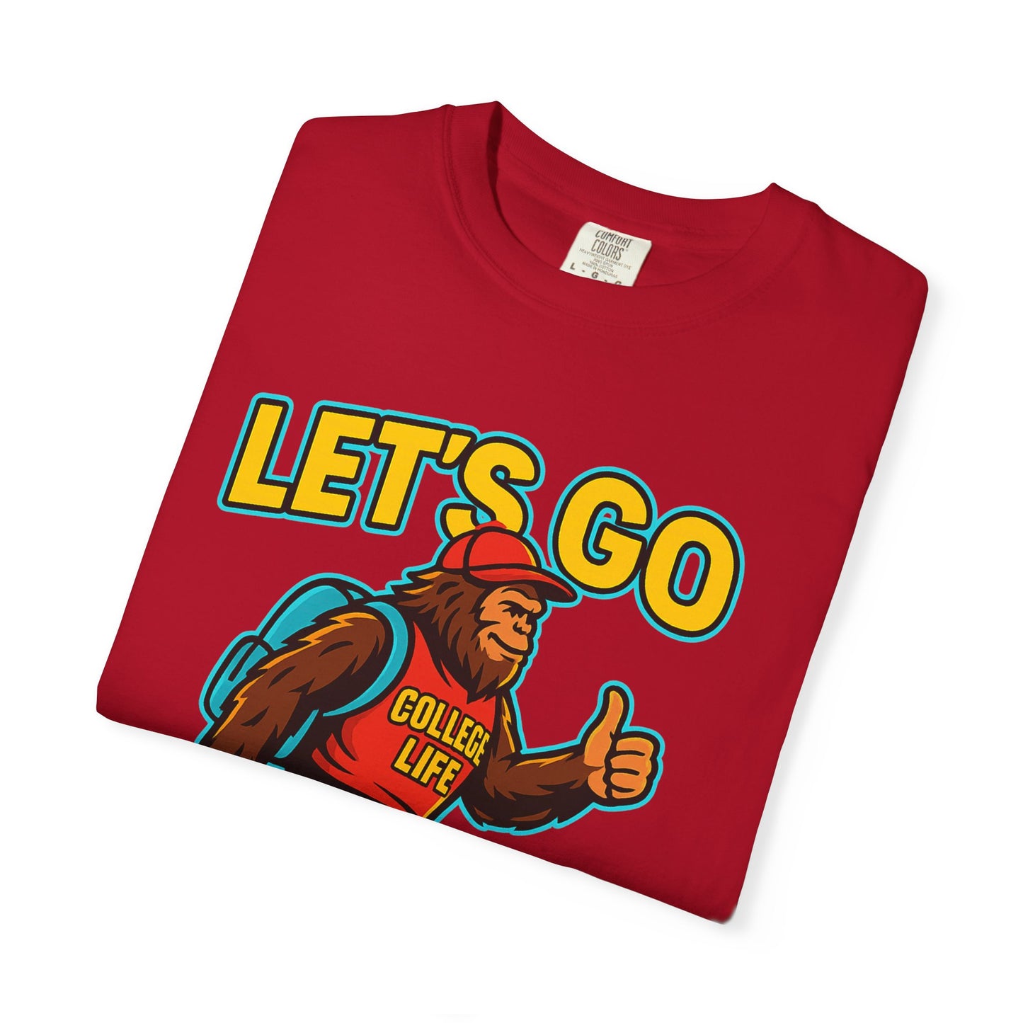 BIGFOOT CURRENT NEON COLLEGE TEES Unisex Garment-Dyed T-shirt