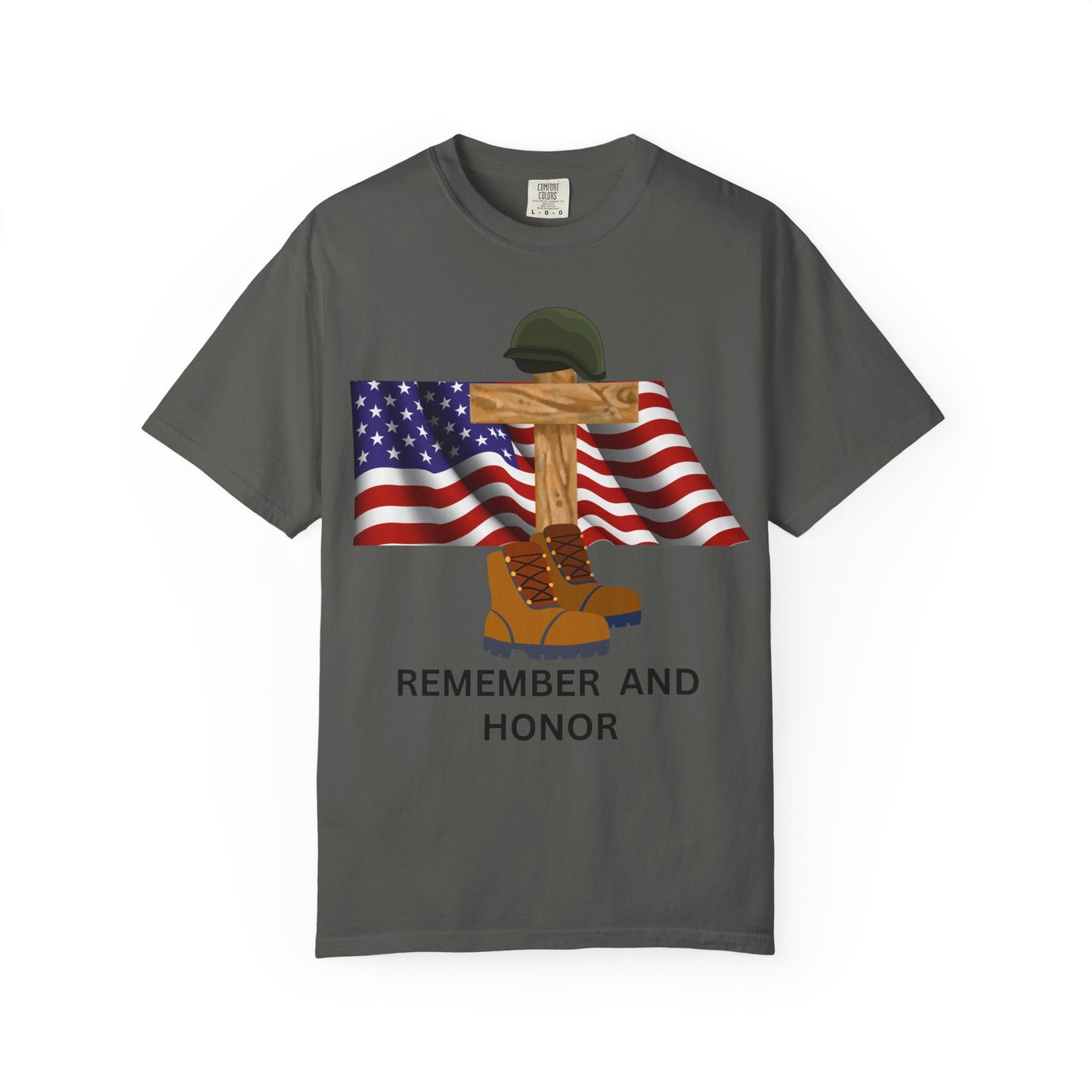 Memorial Day Tribute T-Shirt | Remember and Honor Gift | Unisex Garment-Dyed Top | Patriotic Tee for Veterans, 4th of July, Casual [...]