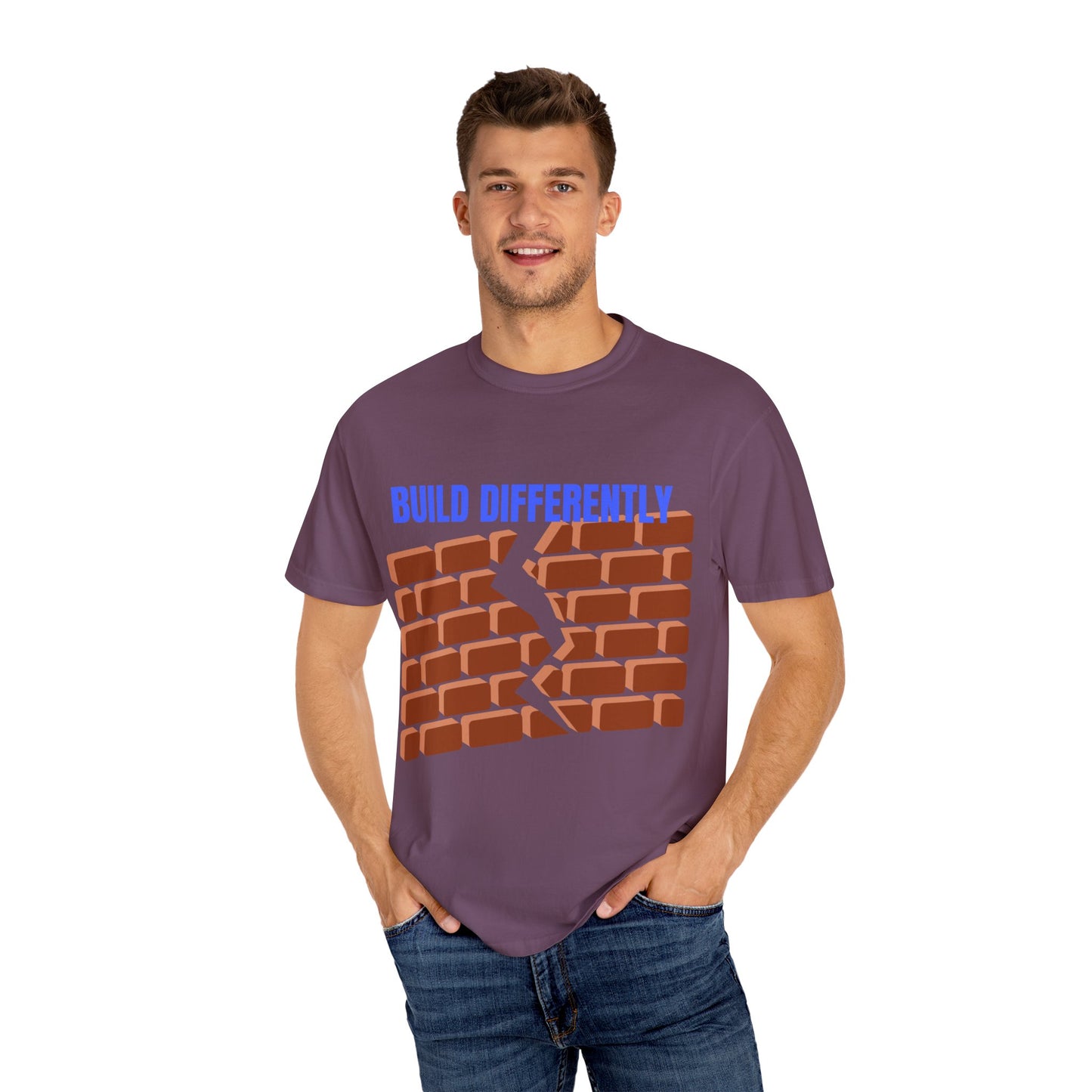 BACK TO SCHOOL UNISEX TSHIRT' BUILT DIFFERENTLY Motivational Shirt, Gift for Creatives, Casual Wear, Art-Inspired Fashion