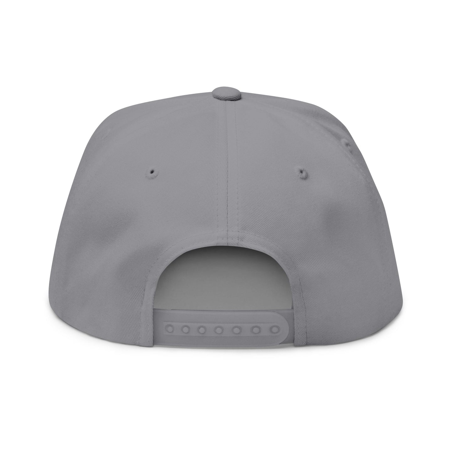 Baseball Dad Flat Bill Cap - Embroidered Cap for Sports Lovers
