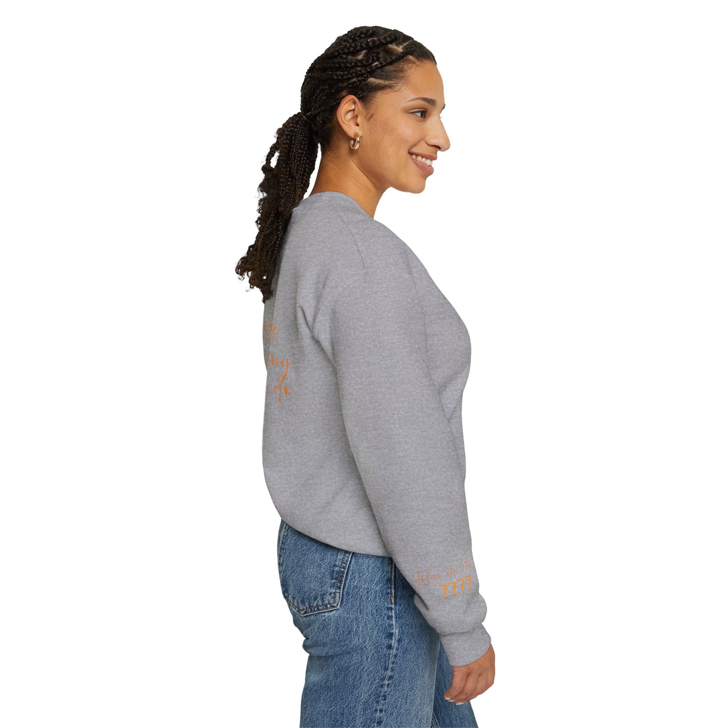 INSPIRATIONAL Unisex Crewneck Sweatshirt - Faith and Motivation Design