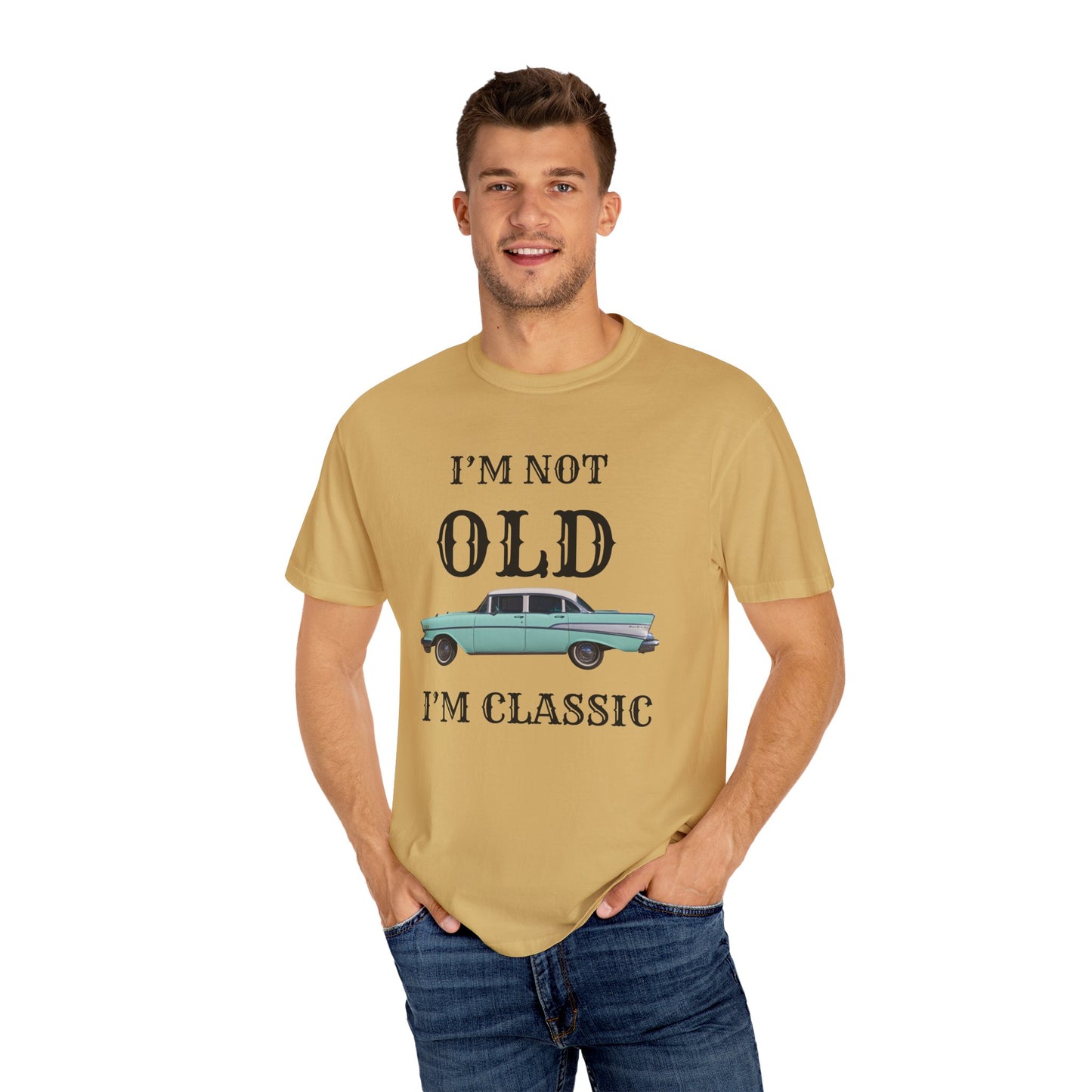 UNISEX VINTAGE CAR TSHIRT | I'm Not Old, I'm Classic | Perfect Gift for Car Lovers, Retro Lovers, Birthdays, Casual Wear