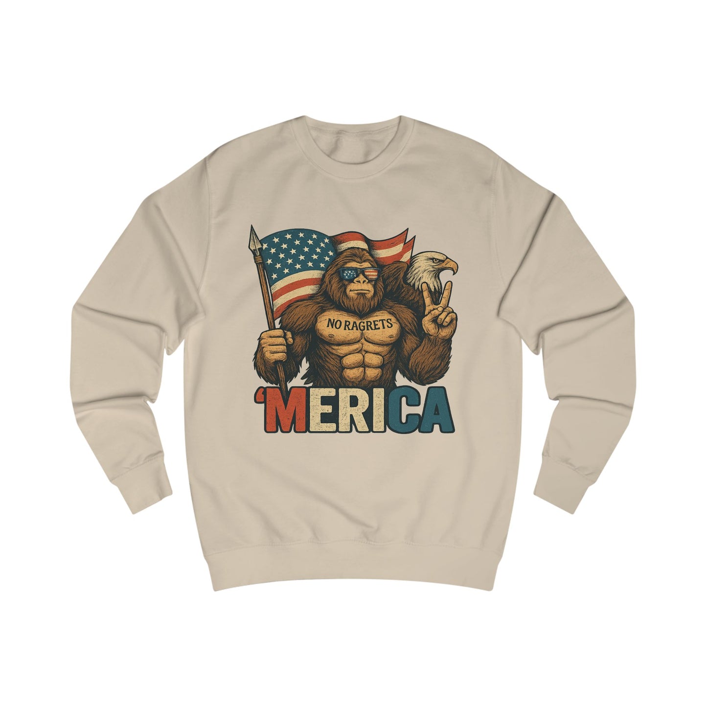 BIG FOOT MERICA  Unisex SWEATSHIRT (Placeholder Do Not Publish)