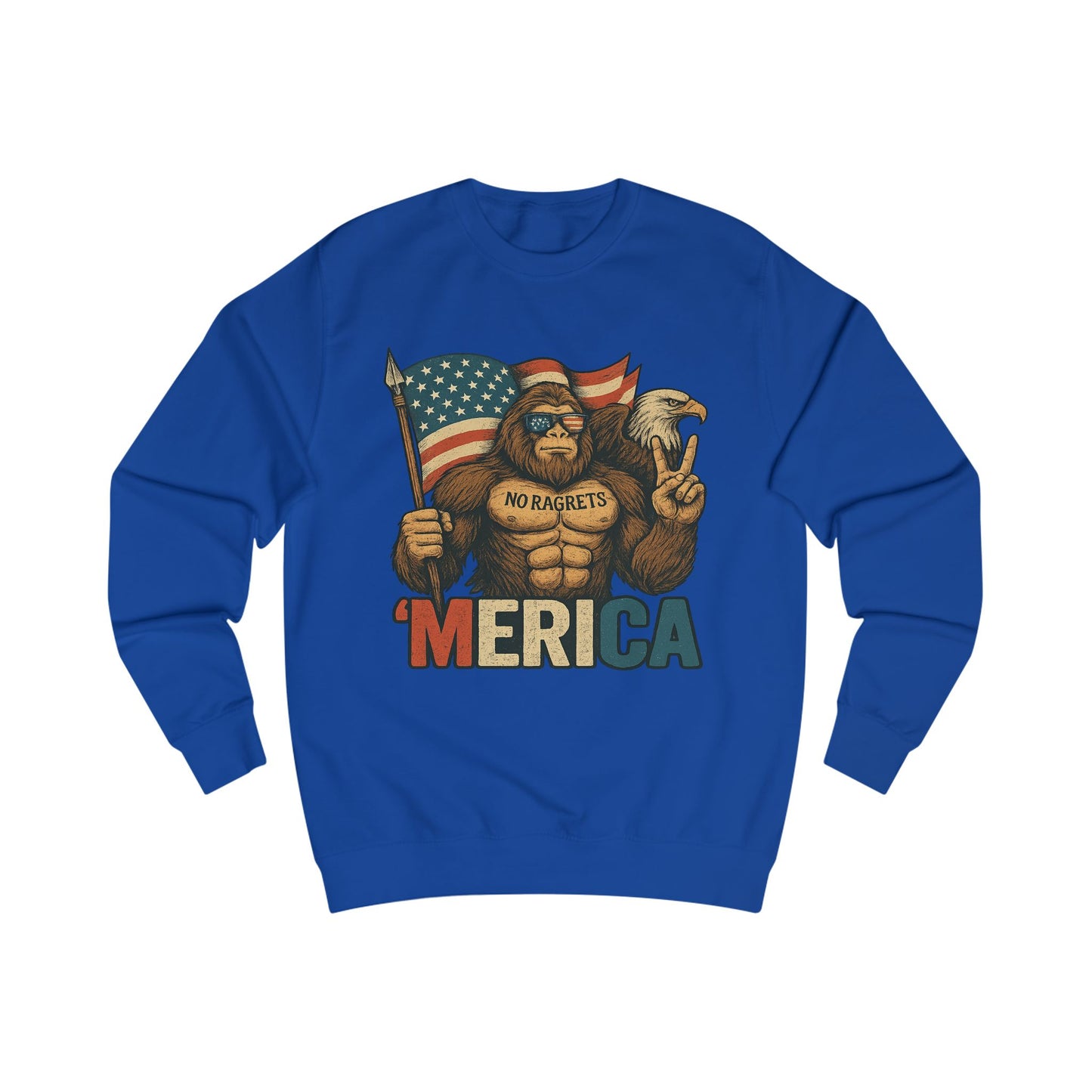 BIG FOOT MERICA  Unisex SWEATSHIRT (Placeholder Do Not Publish)