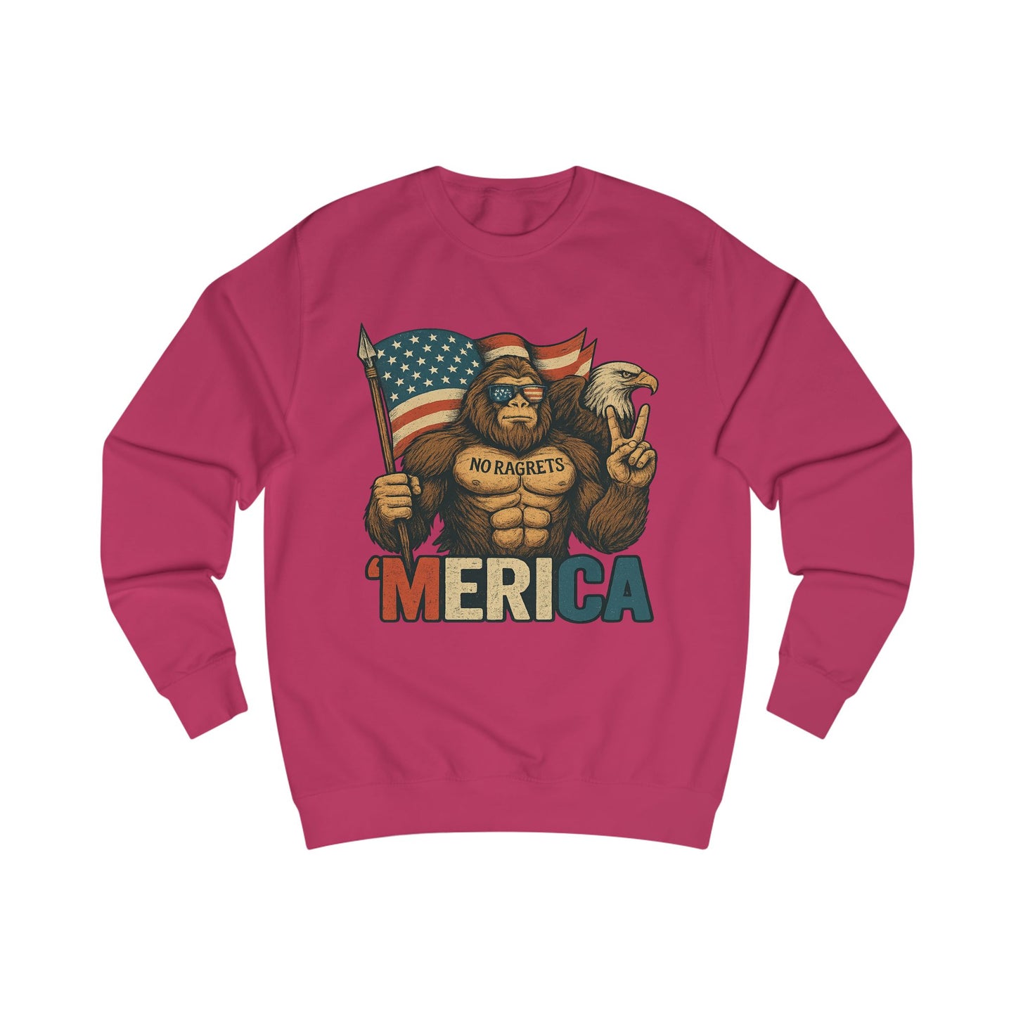 BIG FOOT MERICA  Unisex SWEATSHIRT (Placeholder Do Not Publish)